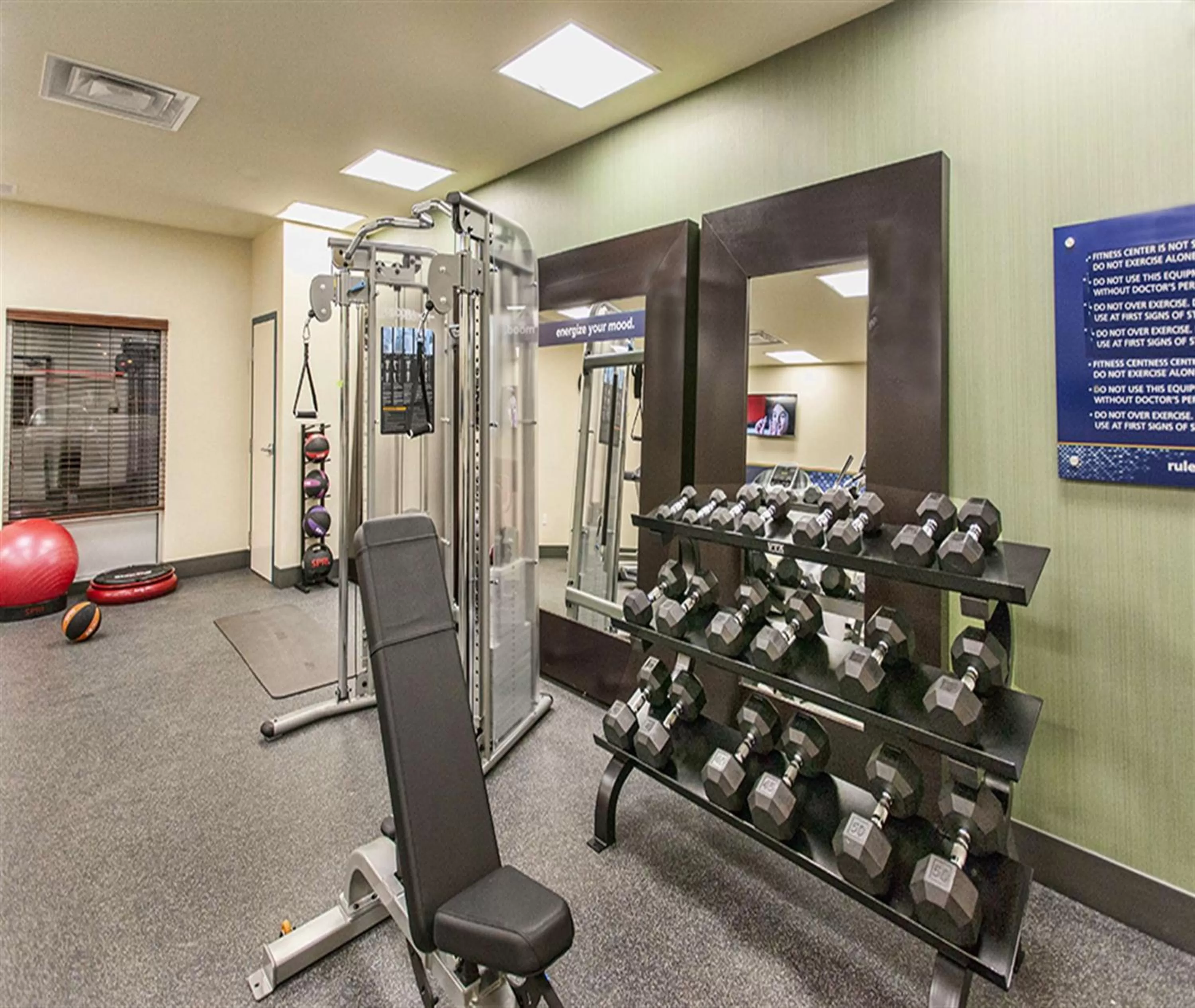 Fitness centre/facilities in Hampton Inn Hibbing