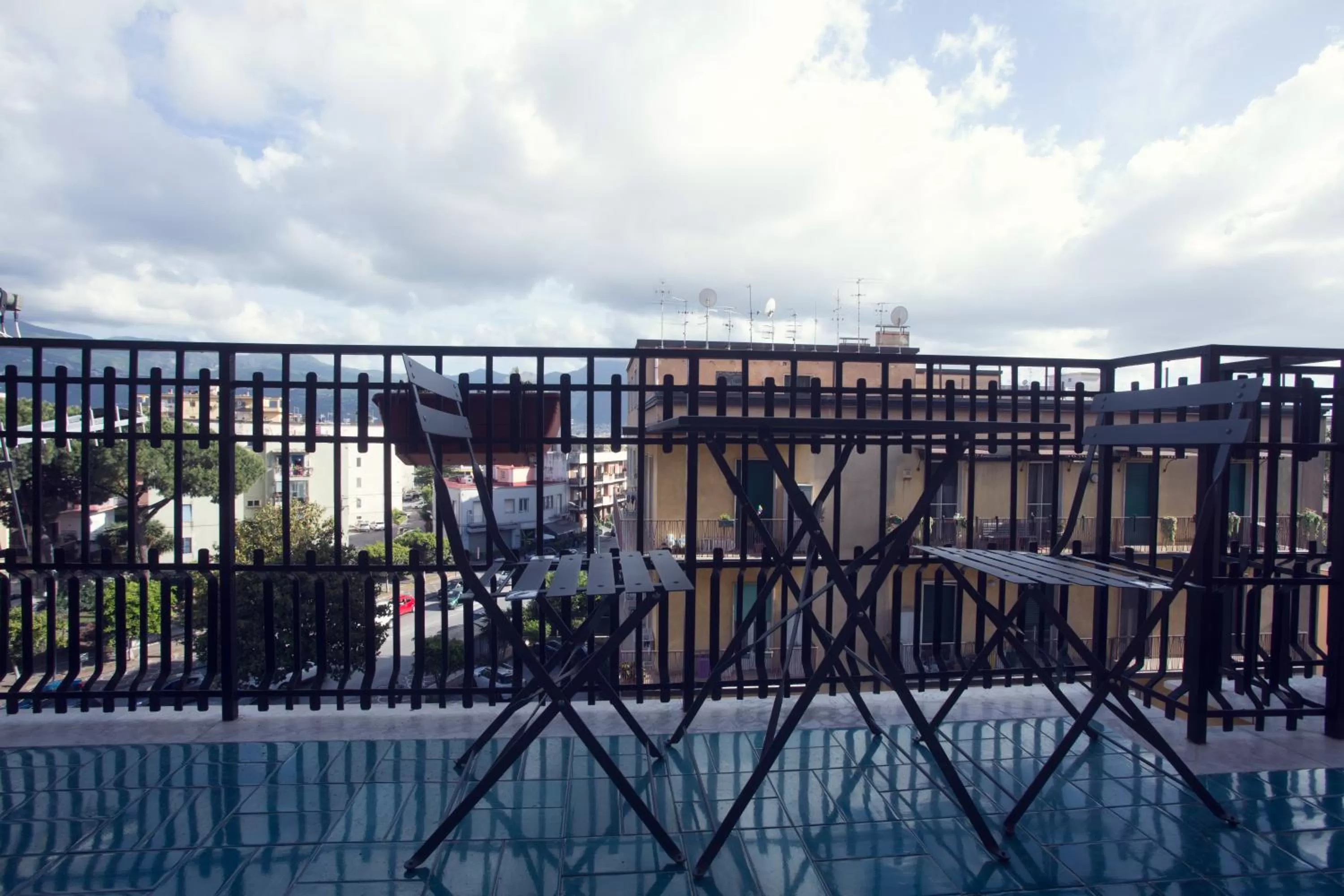 Patio in Sanctuary Rooms