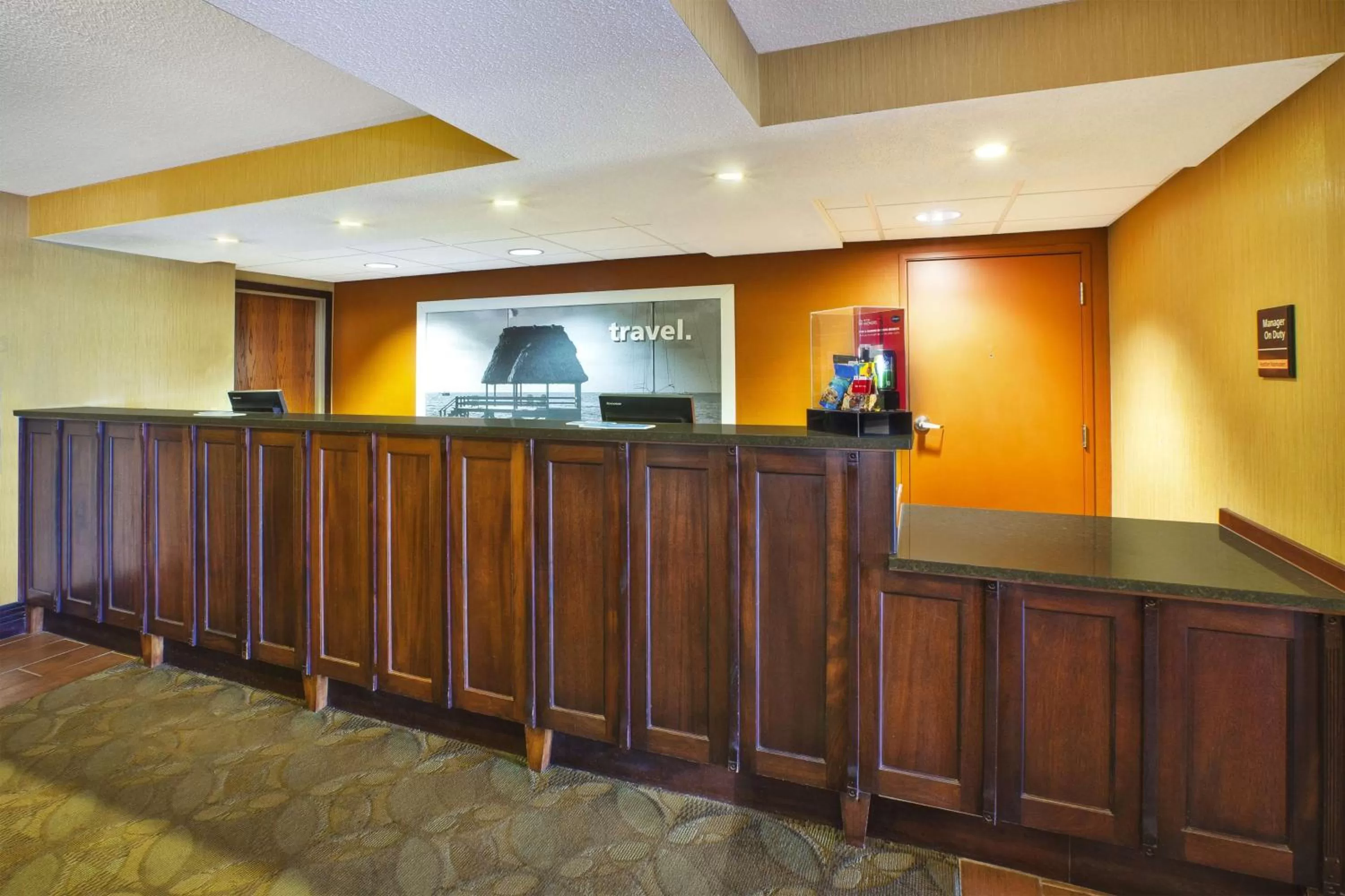 Lobby or reception in Hampton Inn Gaylord