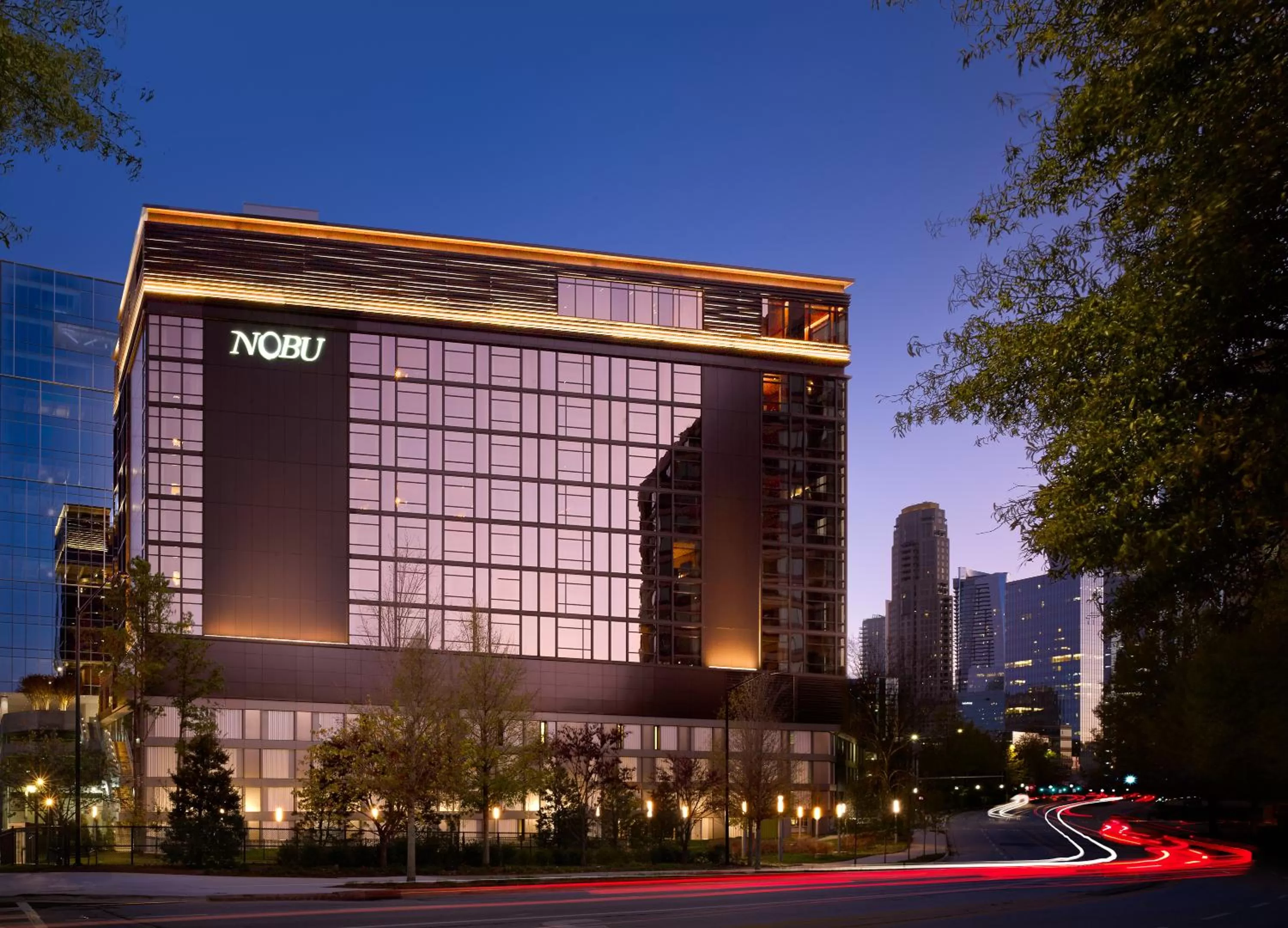 Property building in Nobu Hotel Atlanta