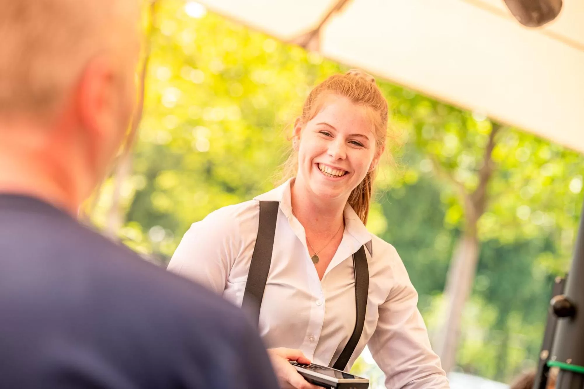 Staff in Hotel Restaurant Grandcafé 't Voorhuys