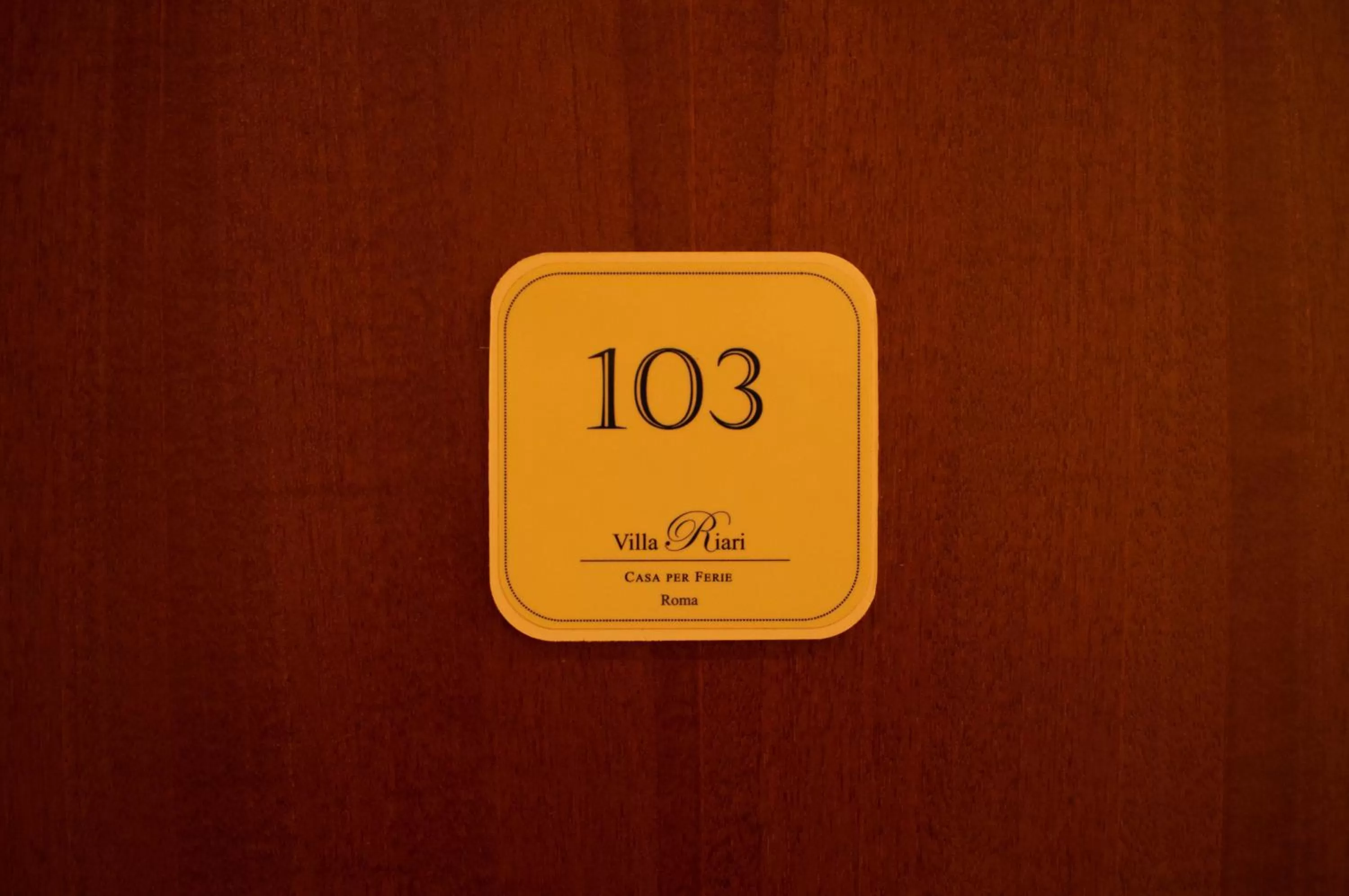 Bedroom in Villa Riari Garden