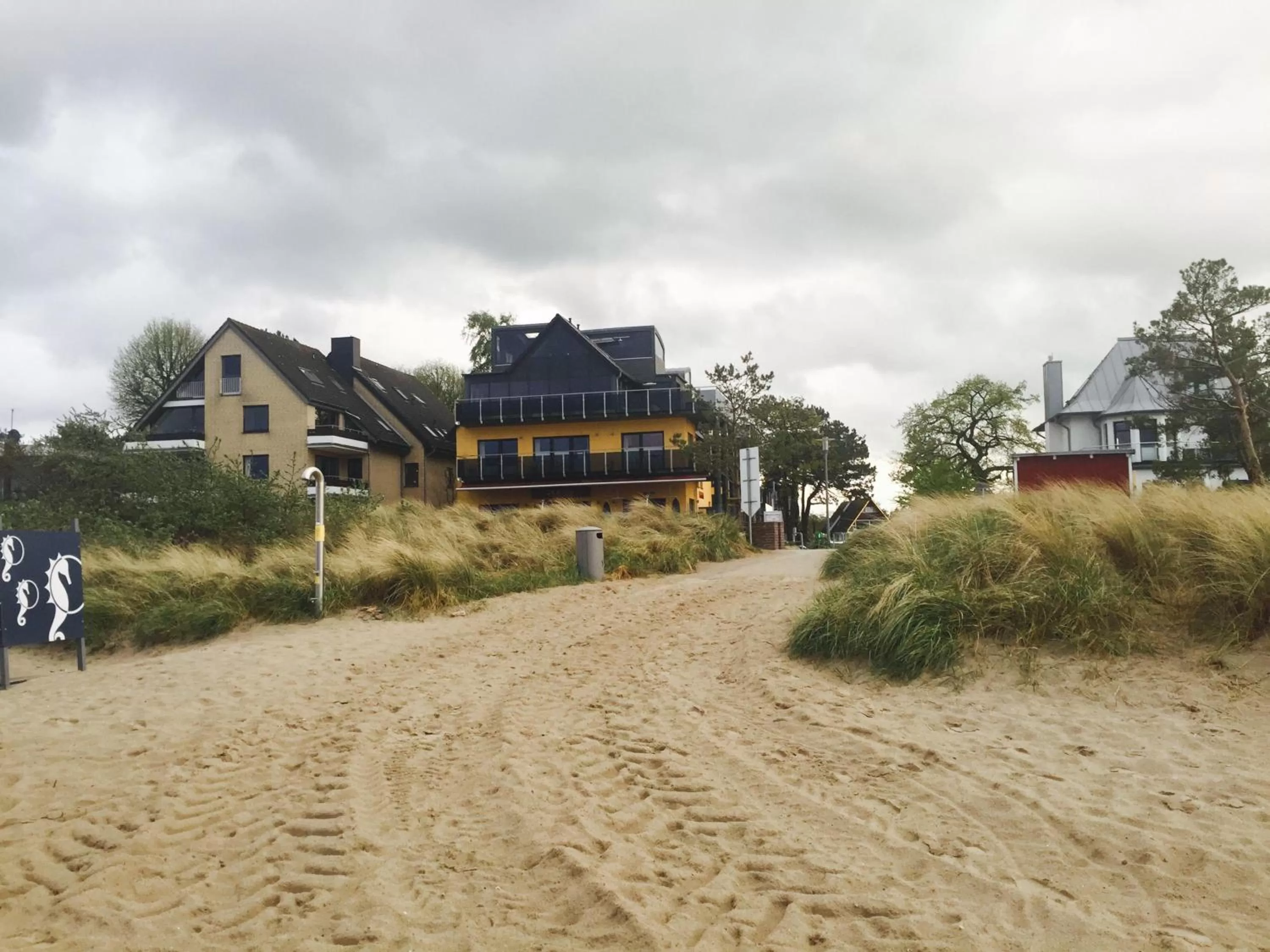 Property building in Seaside-Strandhotel