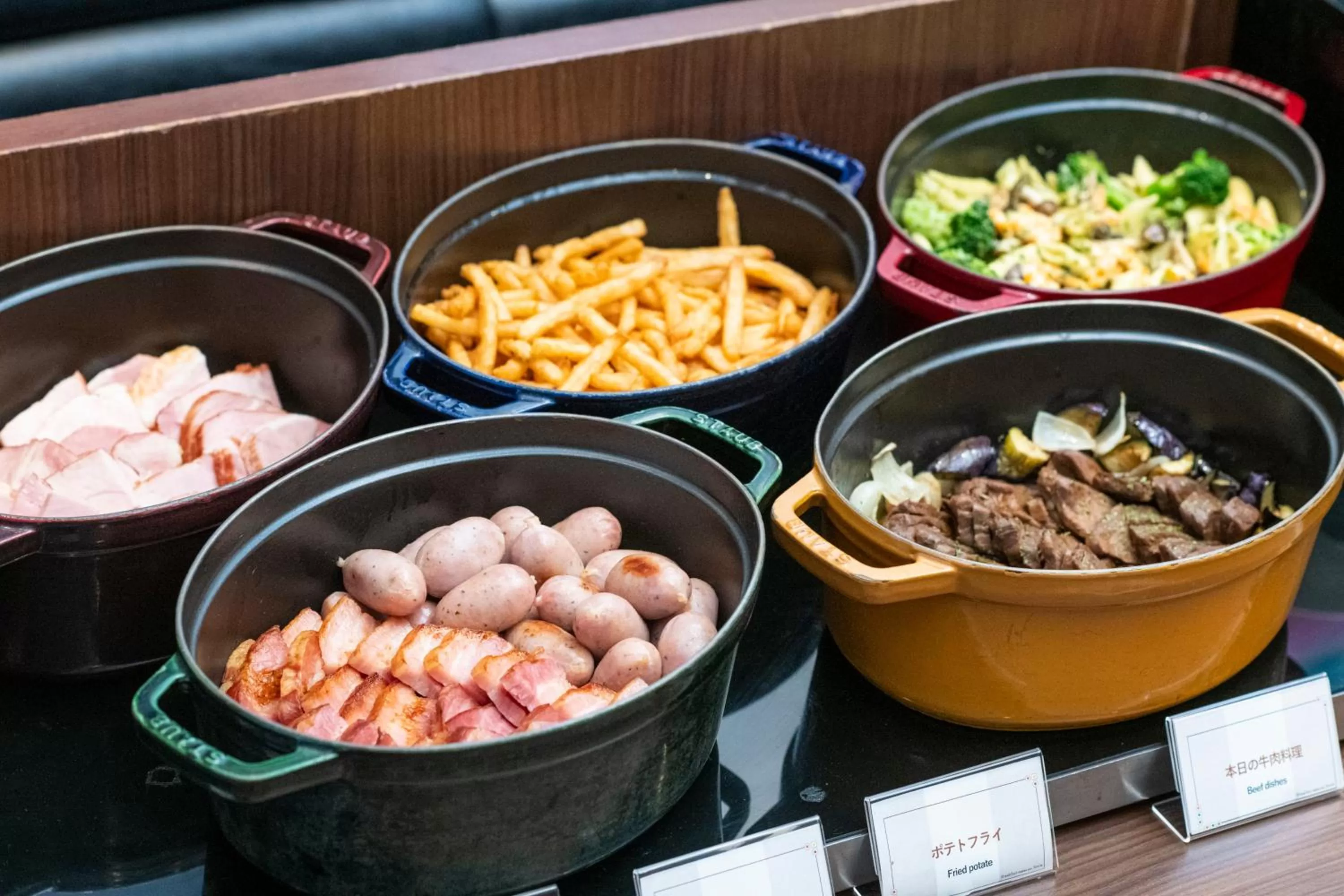 Buffet breakfast in Shibuya Excel Hotel Tokyu