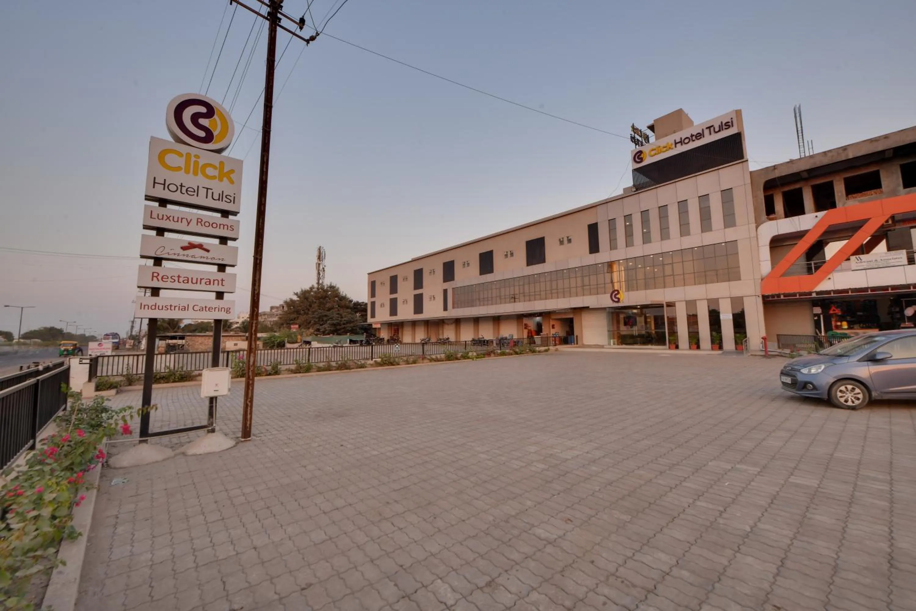 Click Hotel Tulsi Jamnagar 7 mins from Reliance Industrial Township