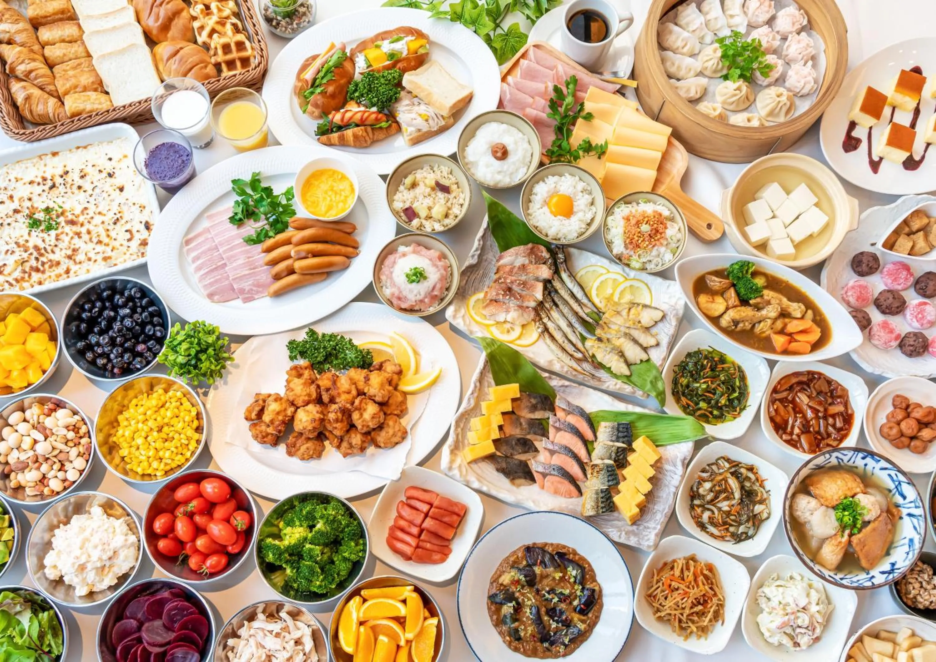 Buffet breakfast in Ibis Styles Sapporo