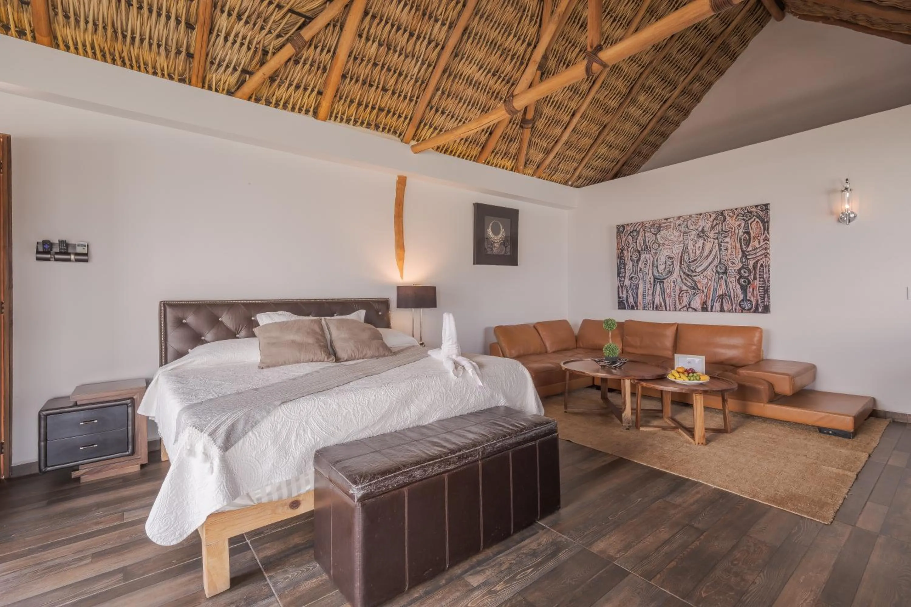 Bed in Nimue Marina Residence