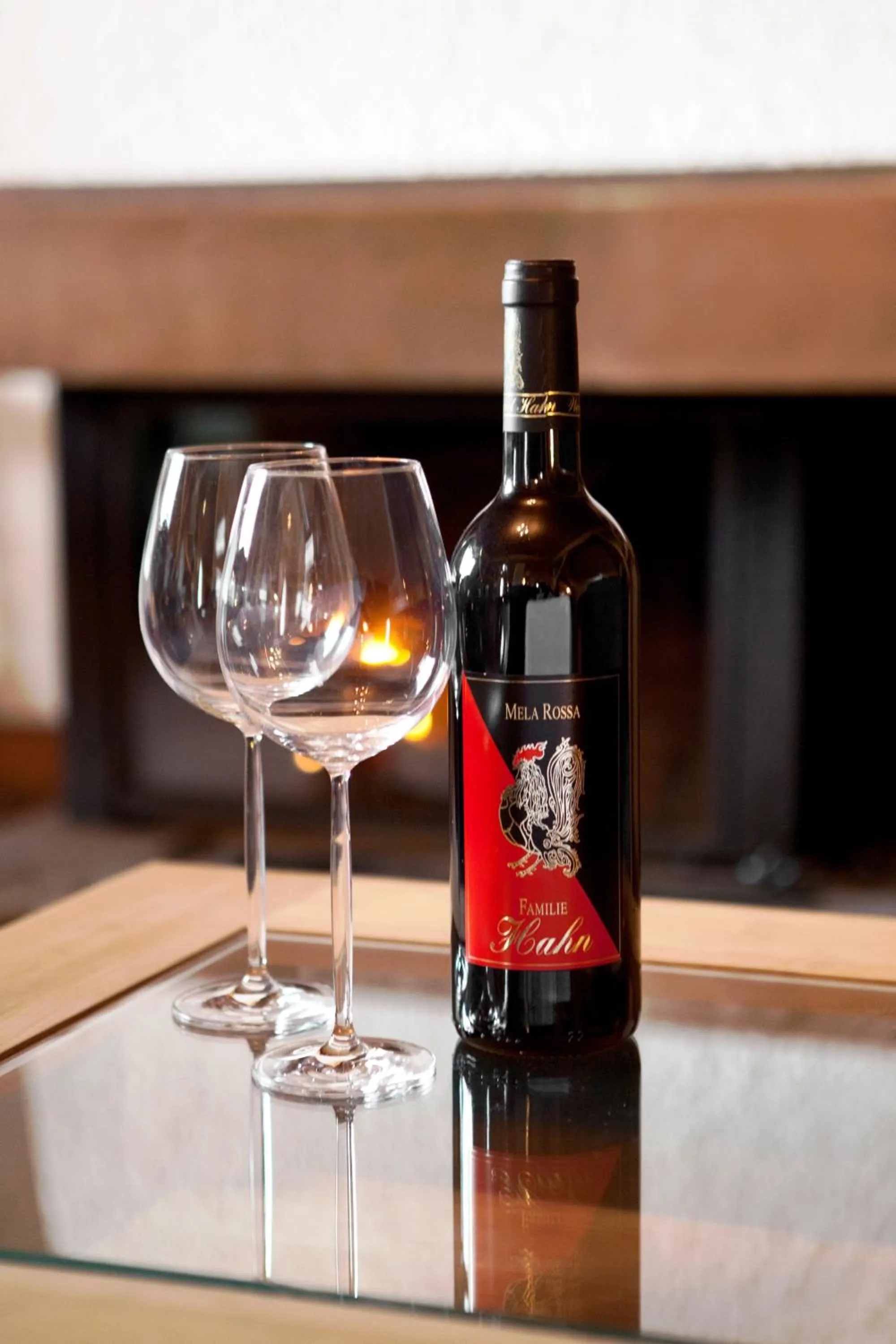 Alcoholic drinks in Hotel Hahn