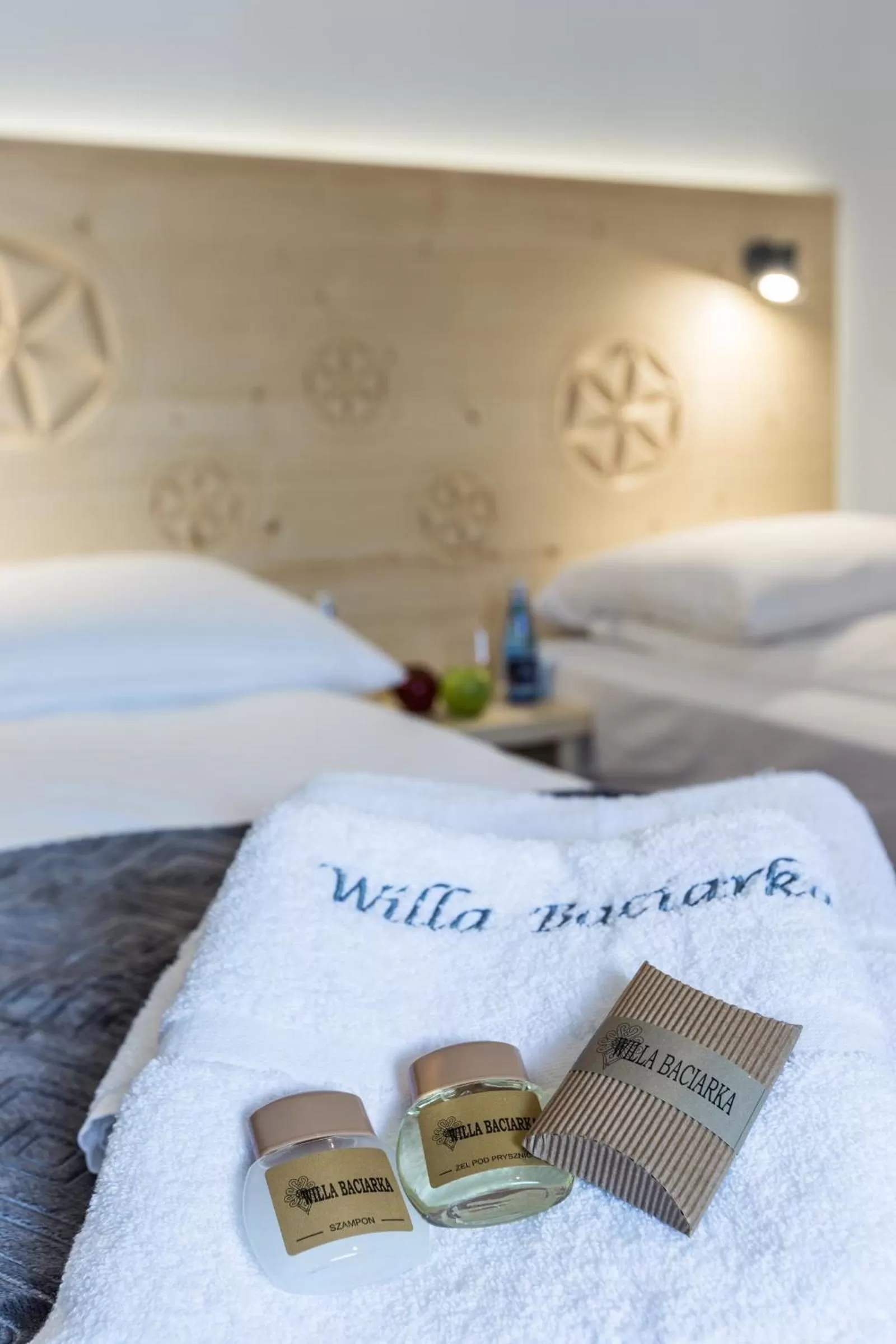 Photo of the whole room, Bed in Willa Baciarka-basen, sauny i jacuzzi