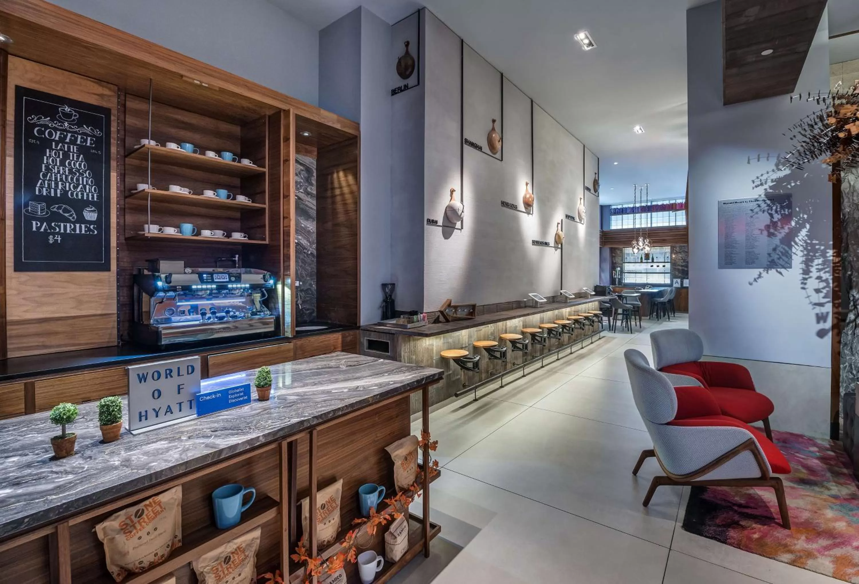 Lobby or reception in Hyatt Herald Square New York