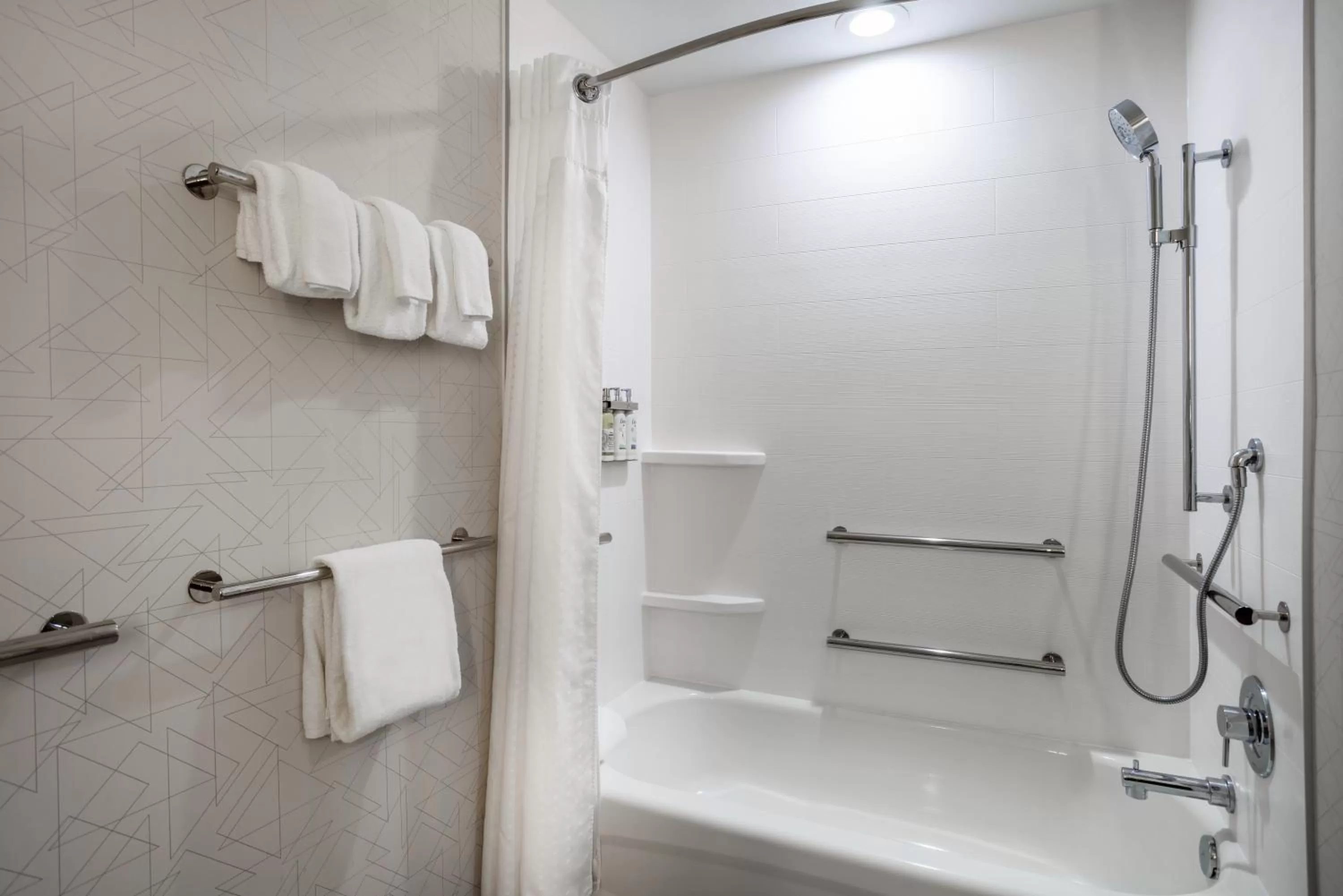 Bathroom in Holiday Inn Express and Suites Tampa I-75 at Bruce B. Downs by IHG