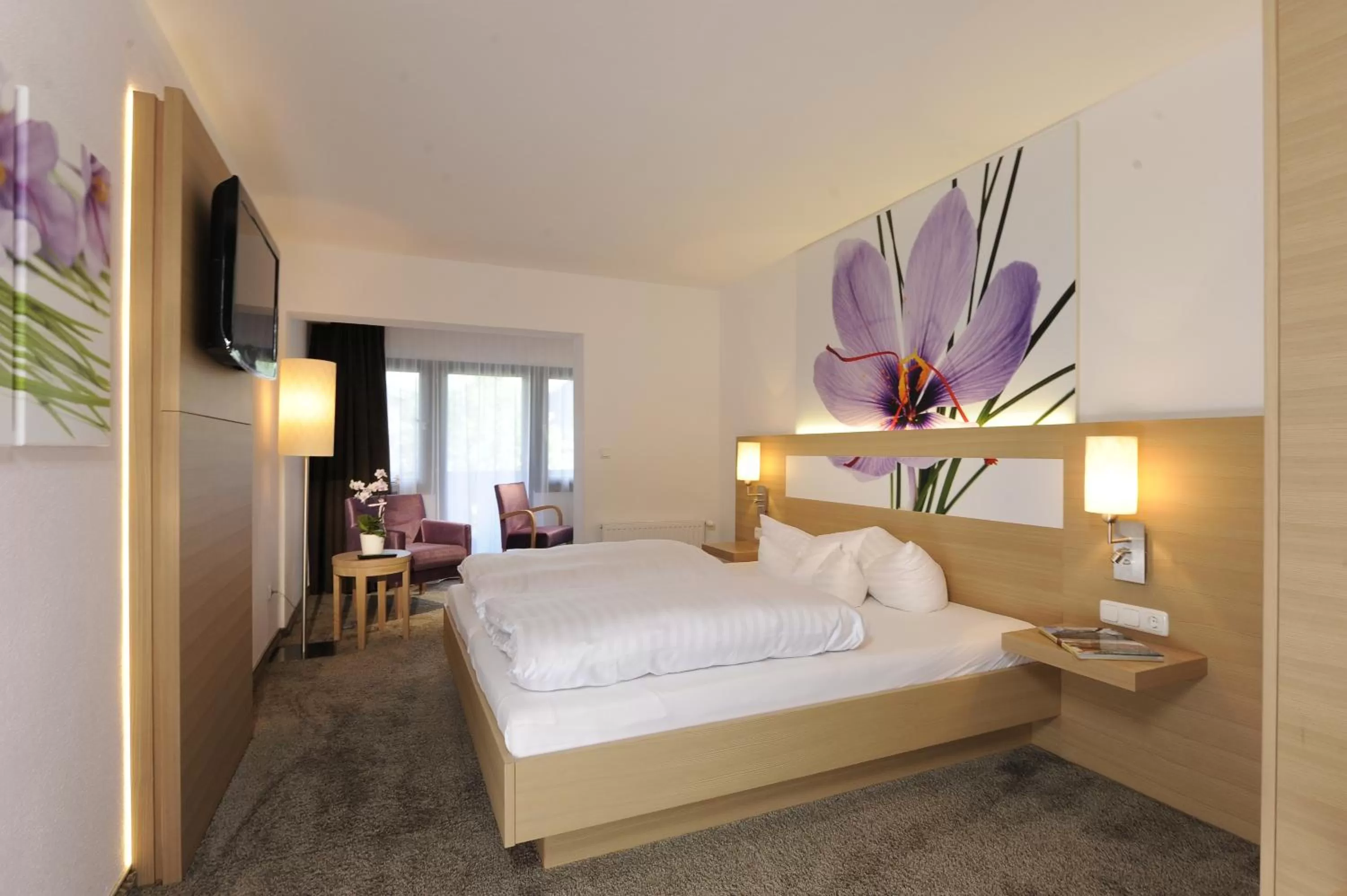 Bed in Geniesserhotel Alpin GmbH