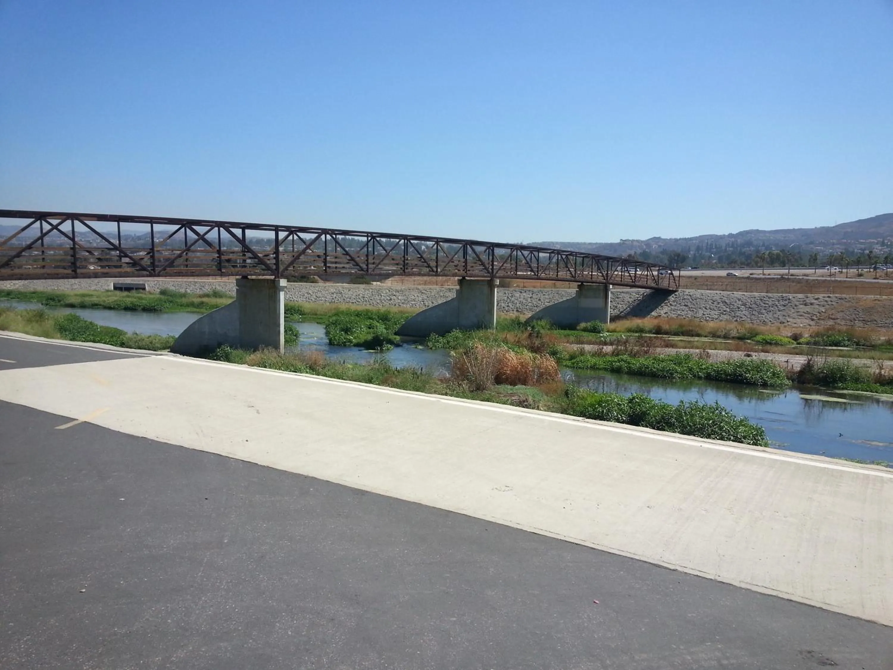 Cycling in Motel 6 - Anaheim Hills, CA
