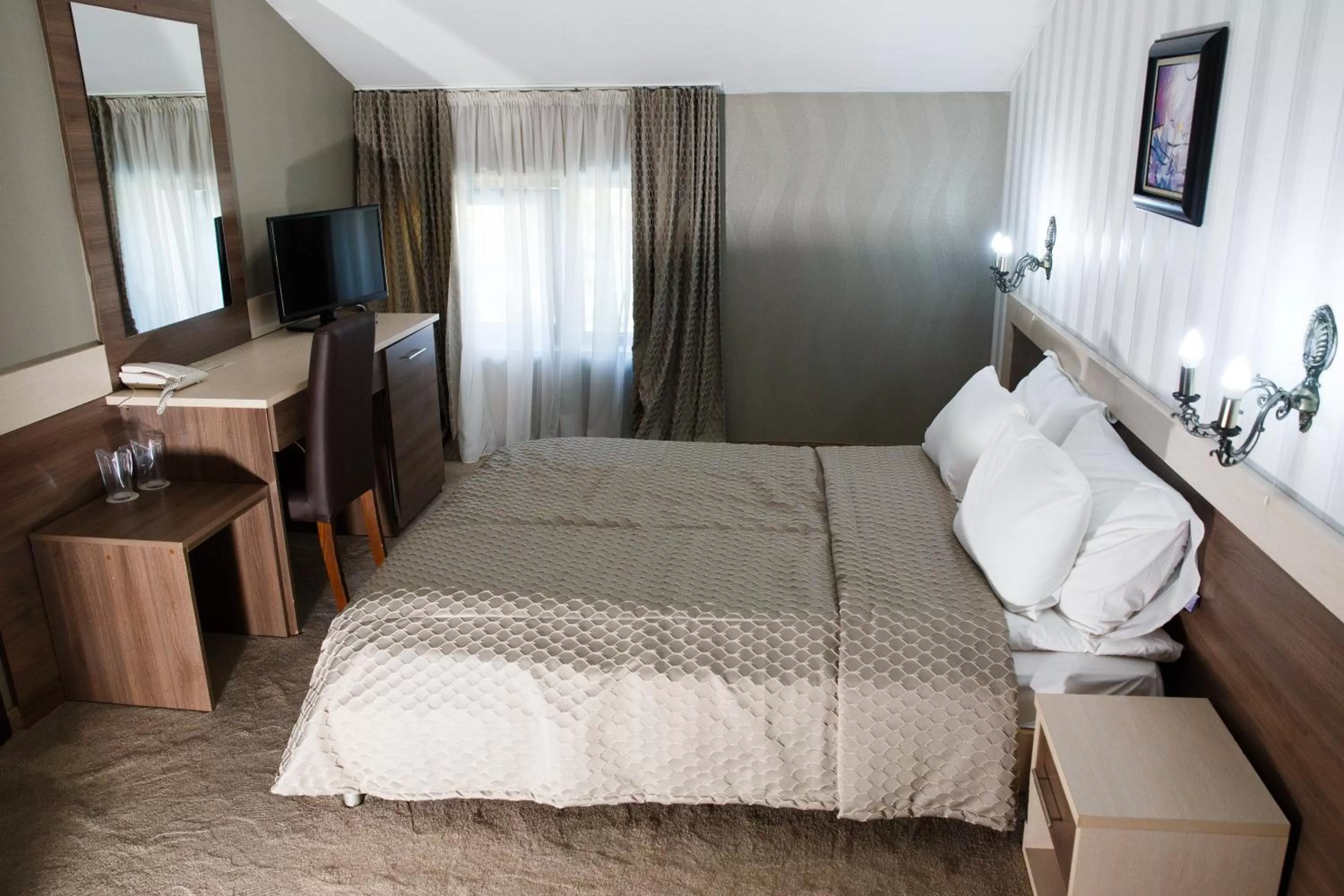 Bedroom, Bed in Spa Hotel Kleptuza