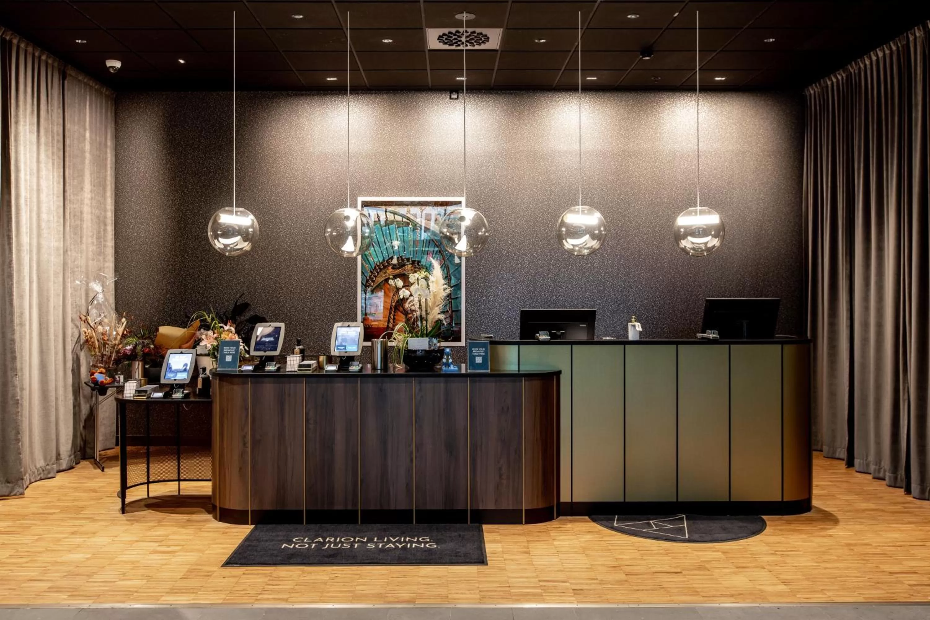 Lobby or reception in Clarion Hotel Sundsvall