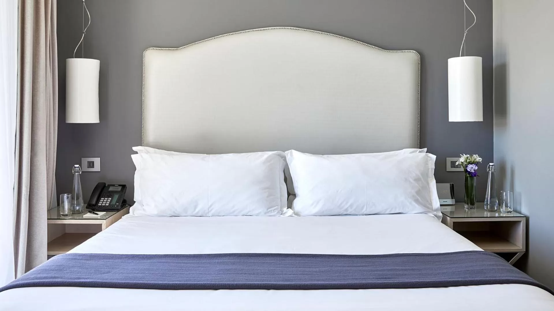 Bed in Queen Victoria Hotel by NEWMARK