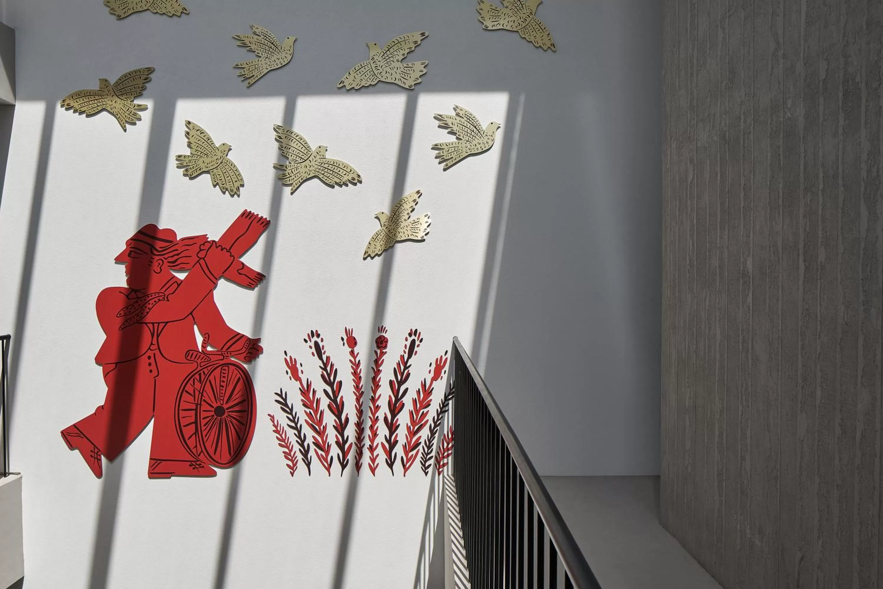 Decorative detail in The Newel Psychiko