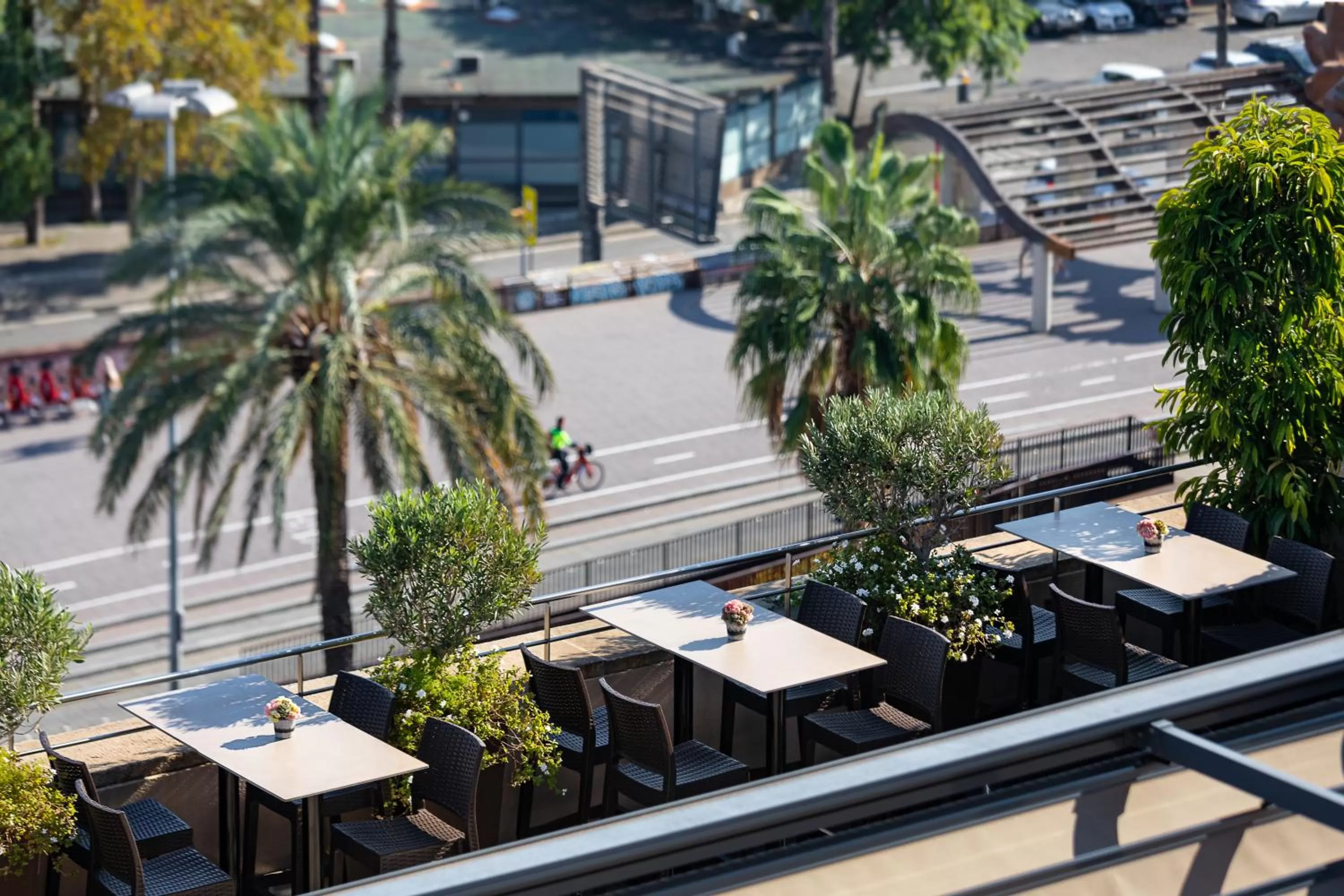 City view in Duquesa Suites Landmark Hotel by Grup Duquessa