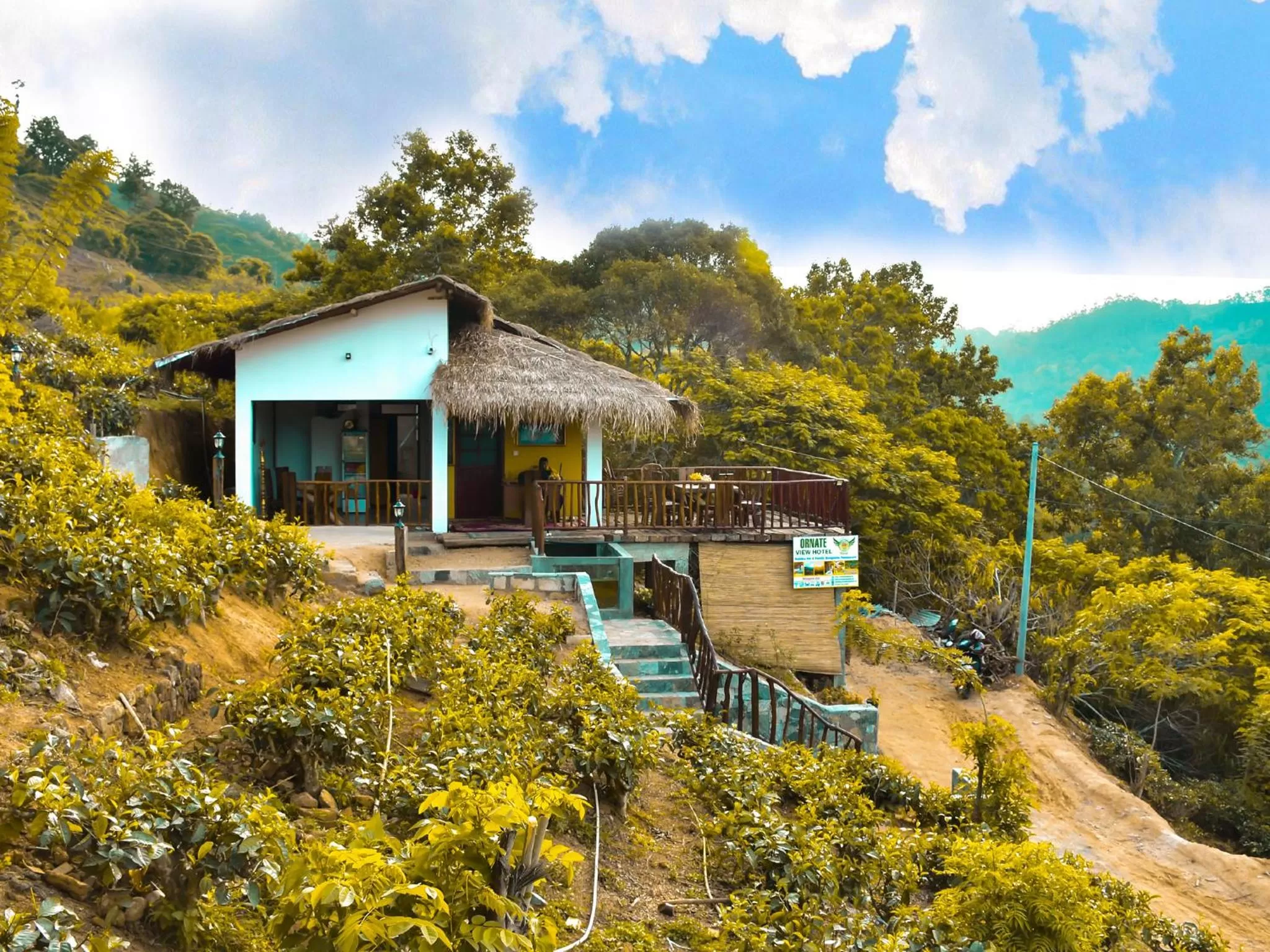 Garden in Ornateview Hotel