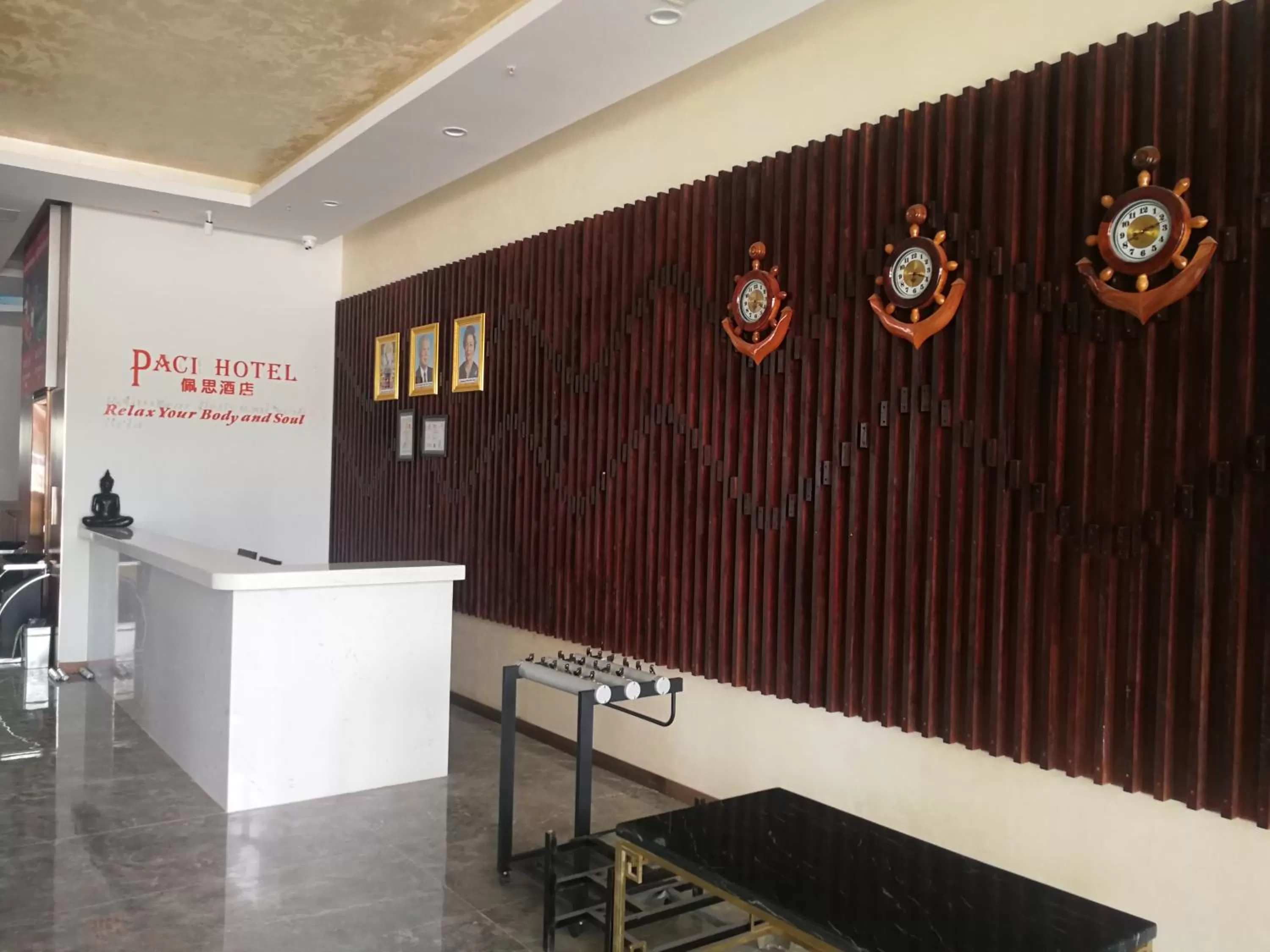 Lobby or reception in PACI Hotel&SPA