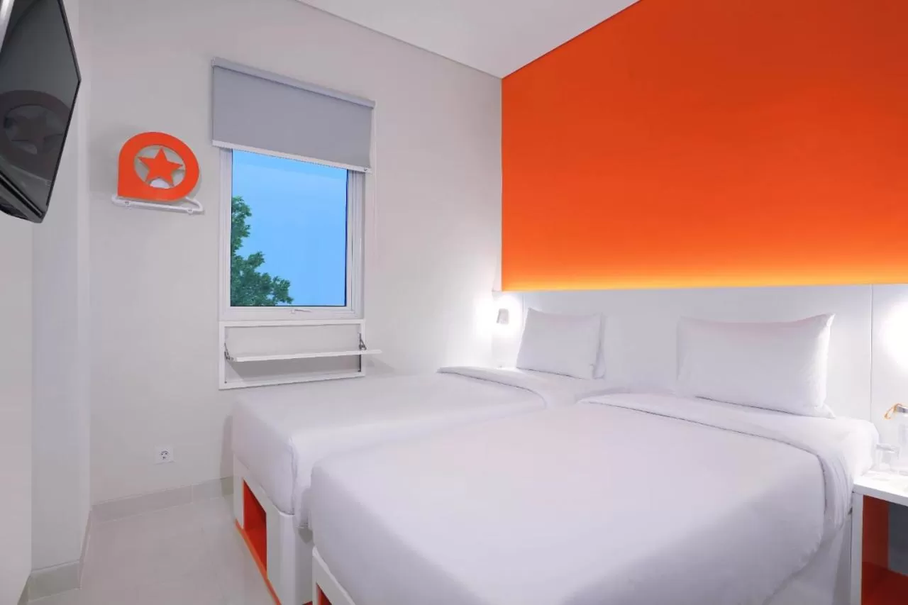 Bedroom, Bed in Starlet Hotel BSD City