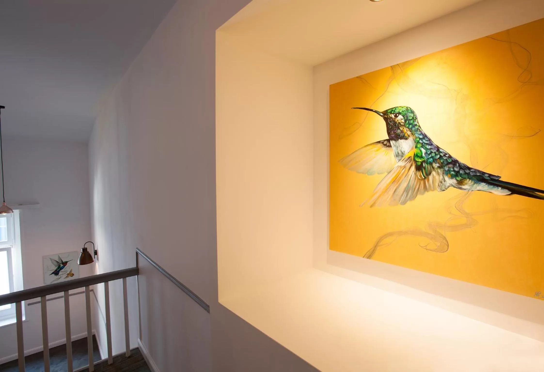 Decorative detail in Hotel West