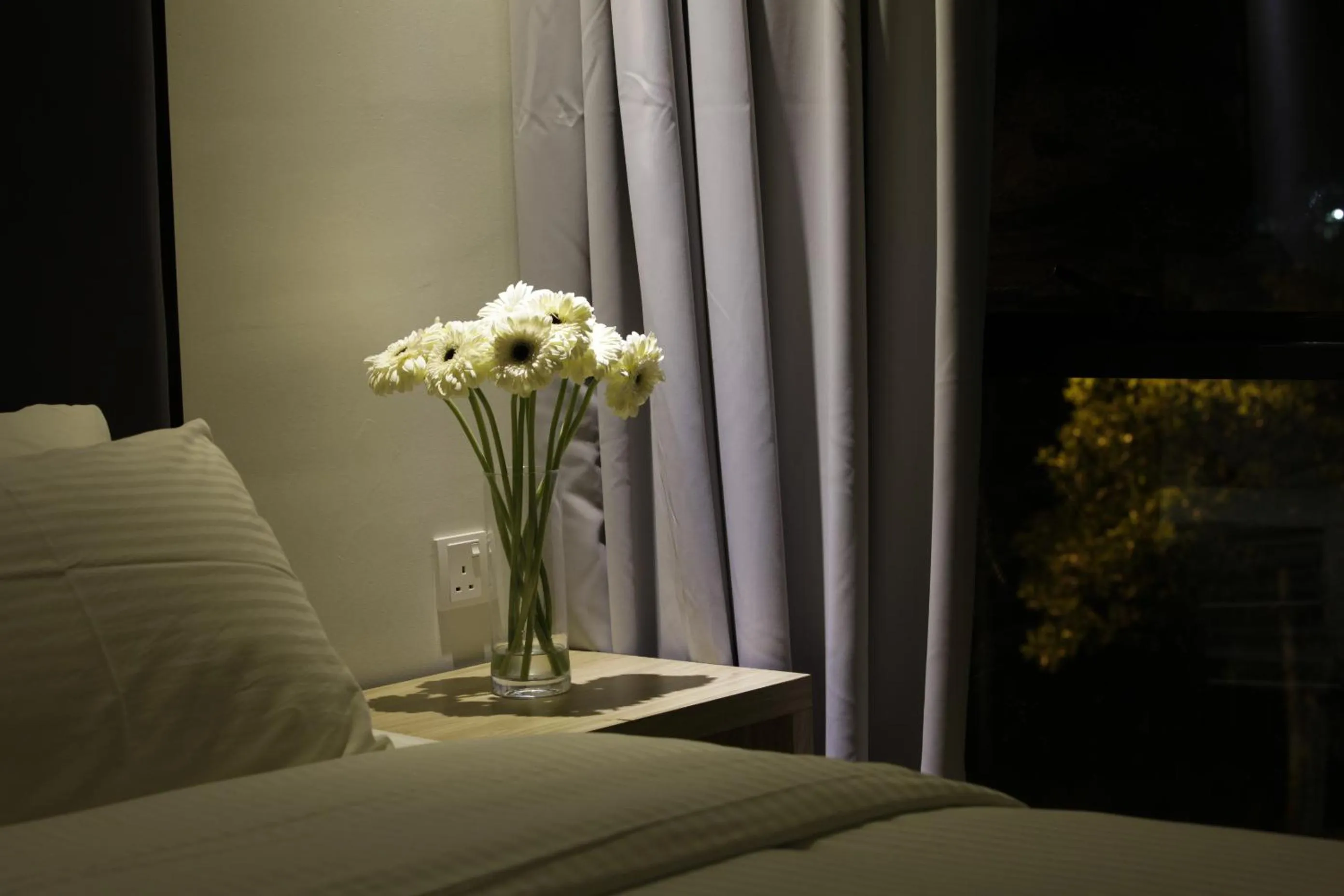 Bed in I am Jazz Hotel