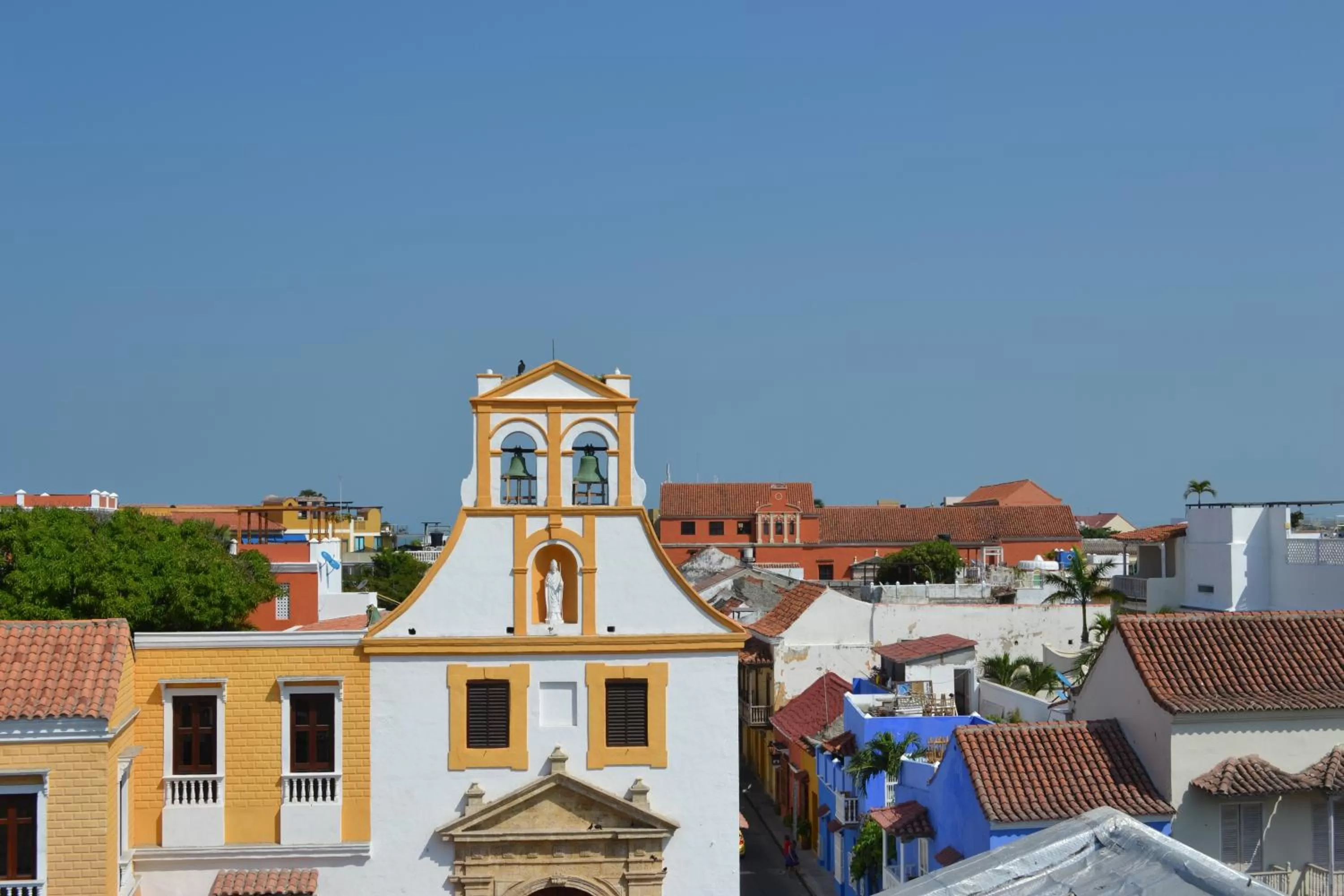 City view in Hotel Casa La Fe