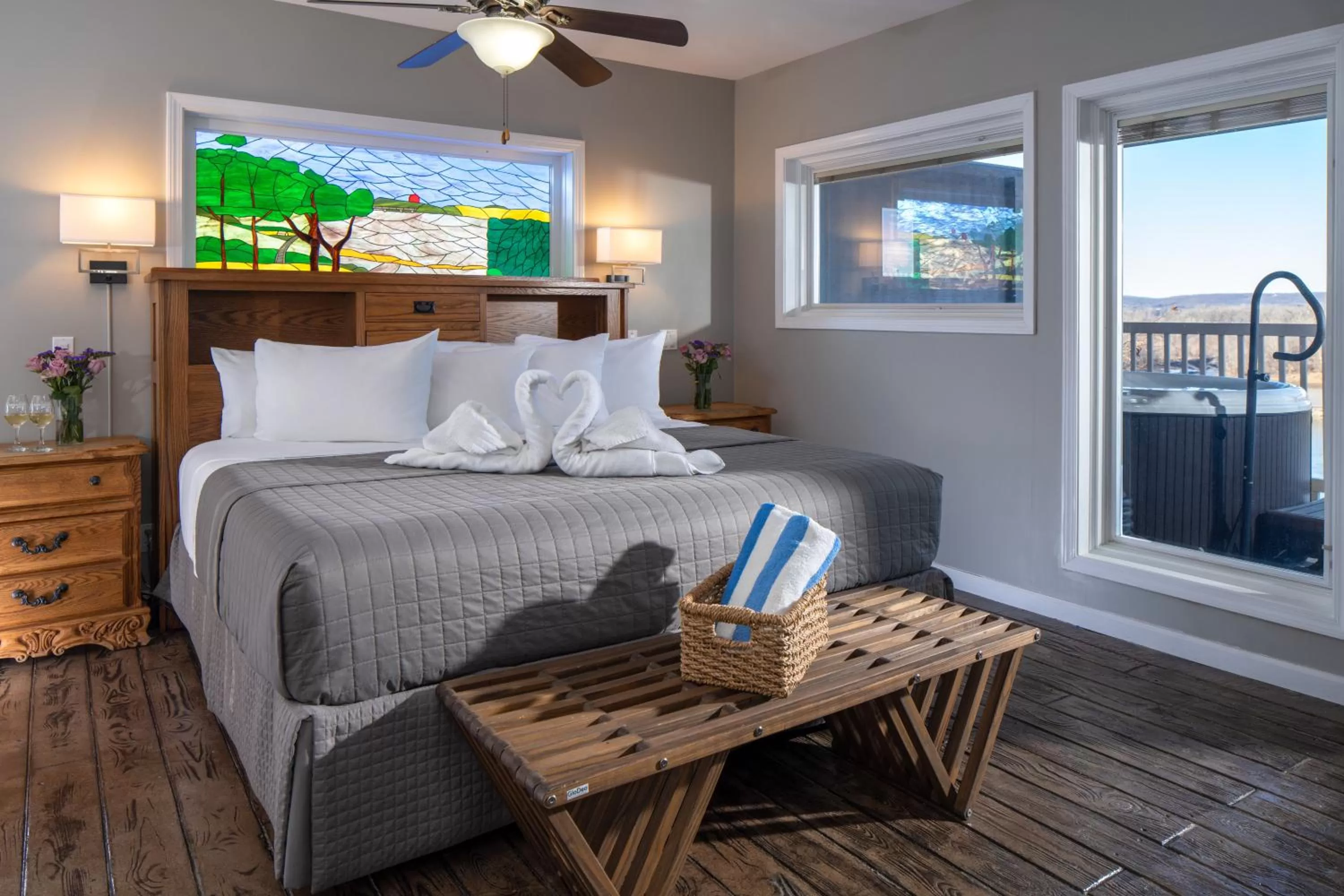 Bedroom in Hermann Hill