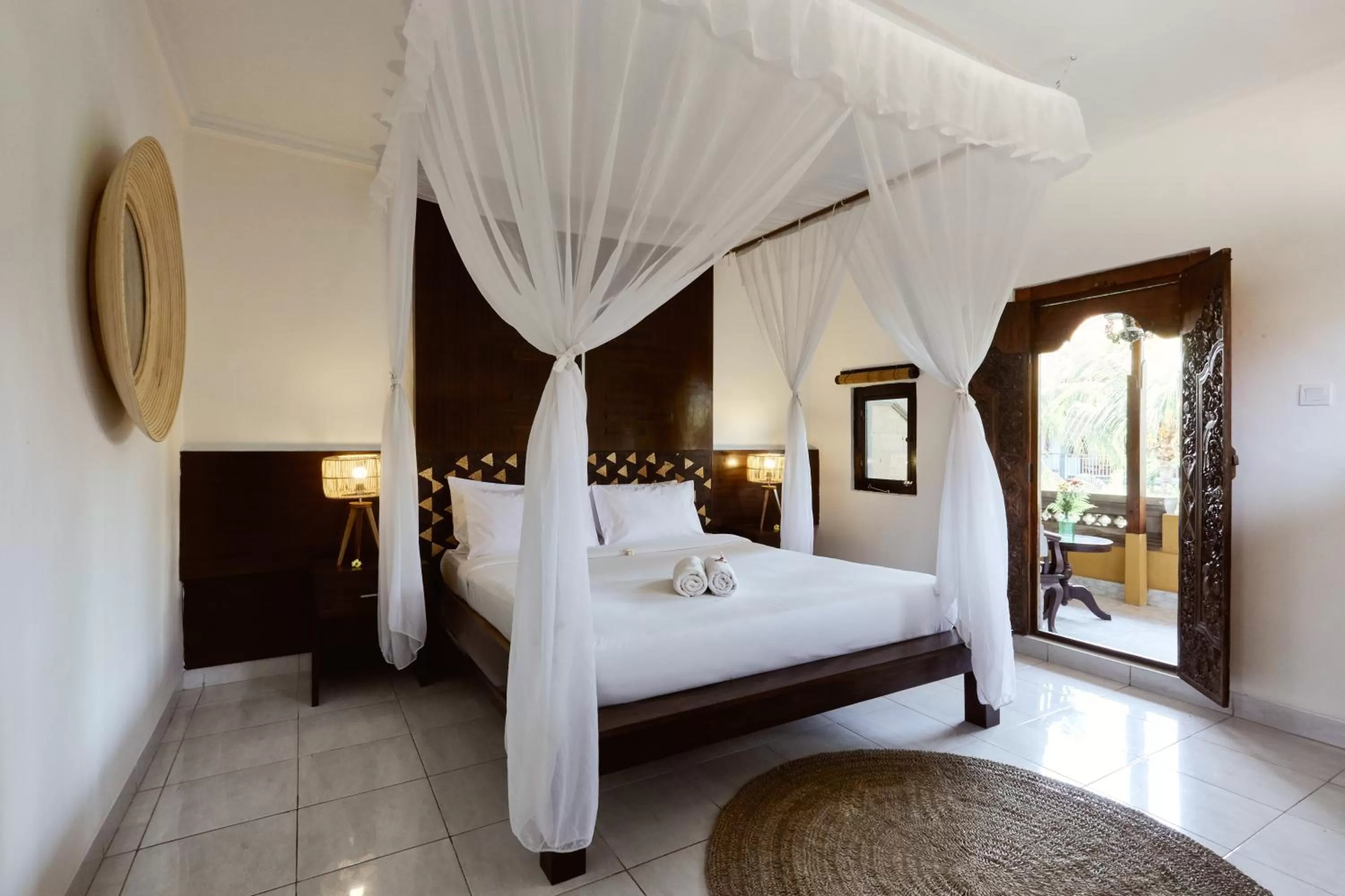 Bedroom, Bed in Outpost Ubud