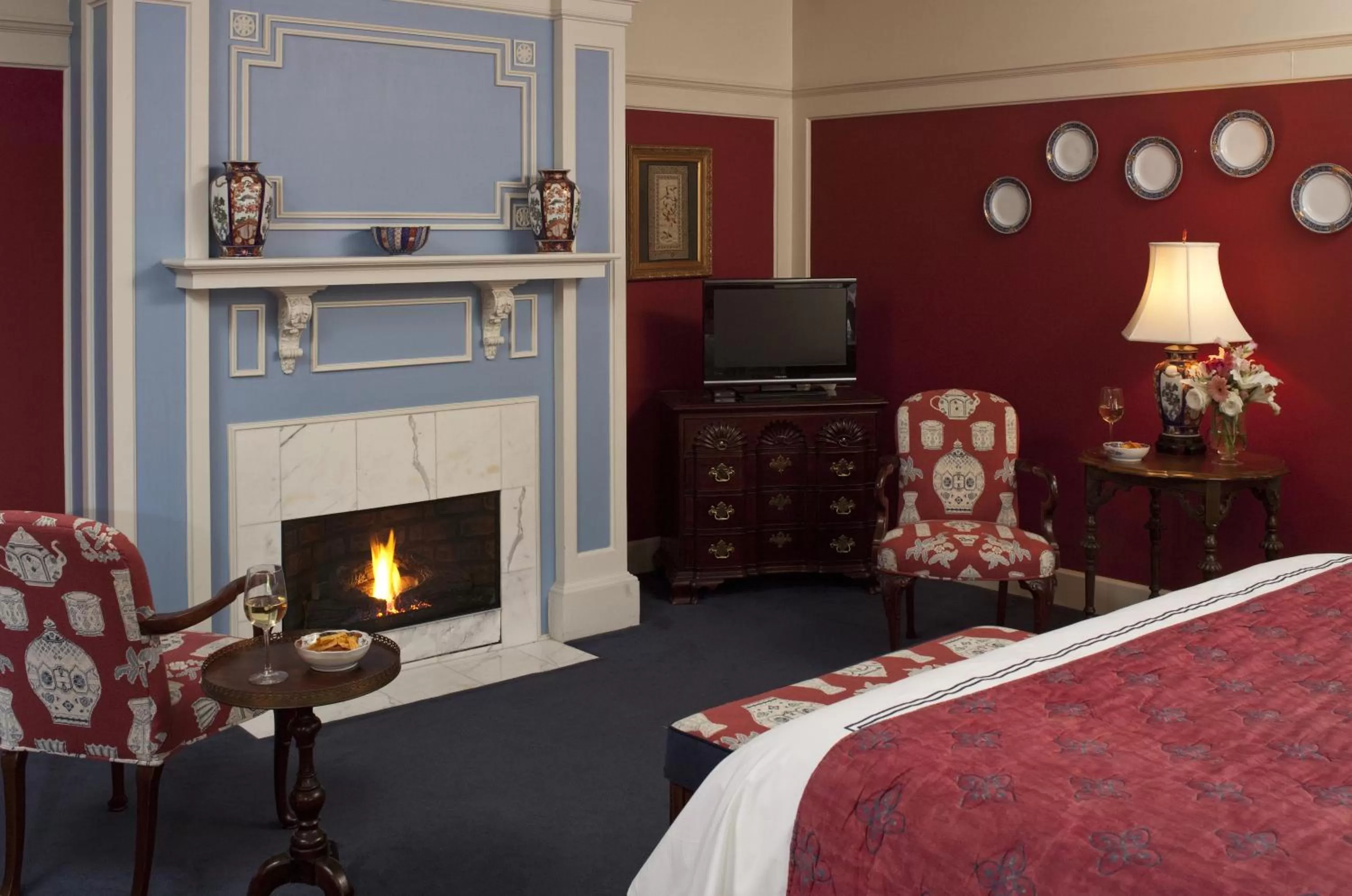 TV and multimedia, Bed in Fairview Inn