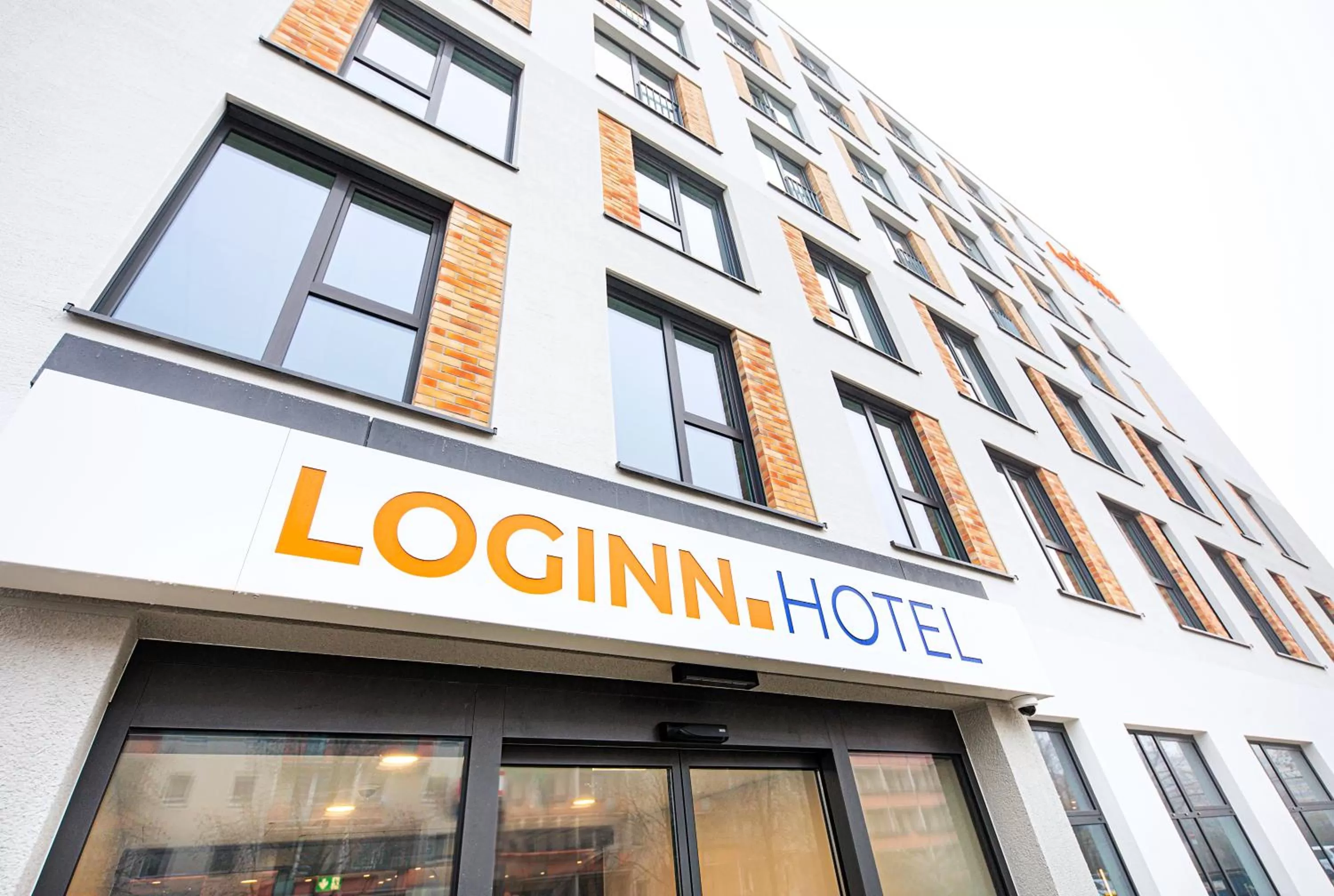 Property building in LOGINN Hotel Berlin Airport