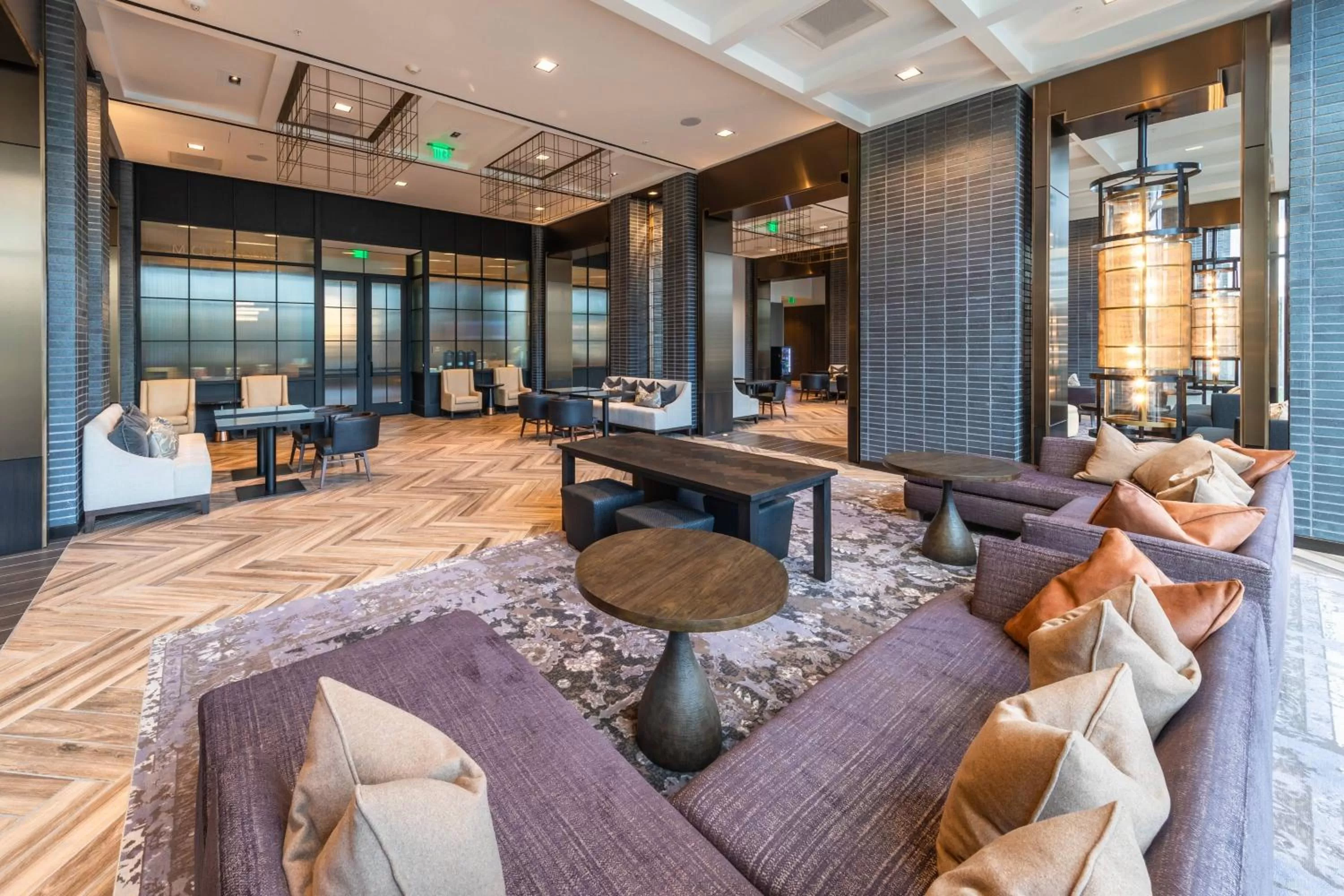 Lobby or reception in Houston CityPlace Marriott at Springwoods Village
