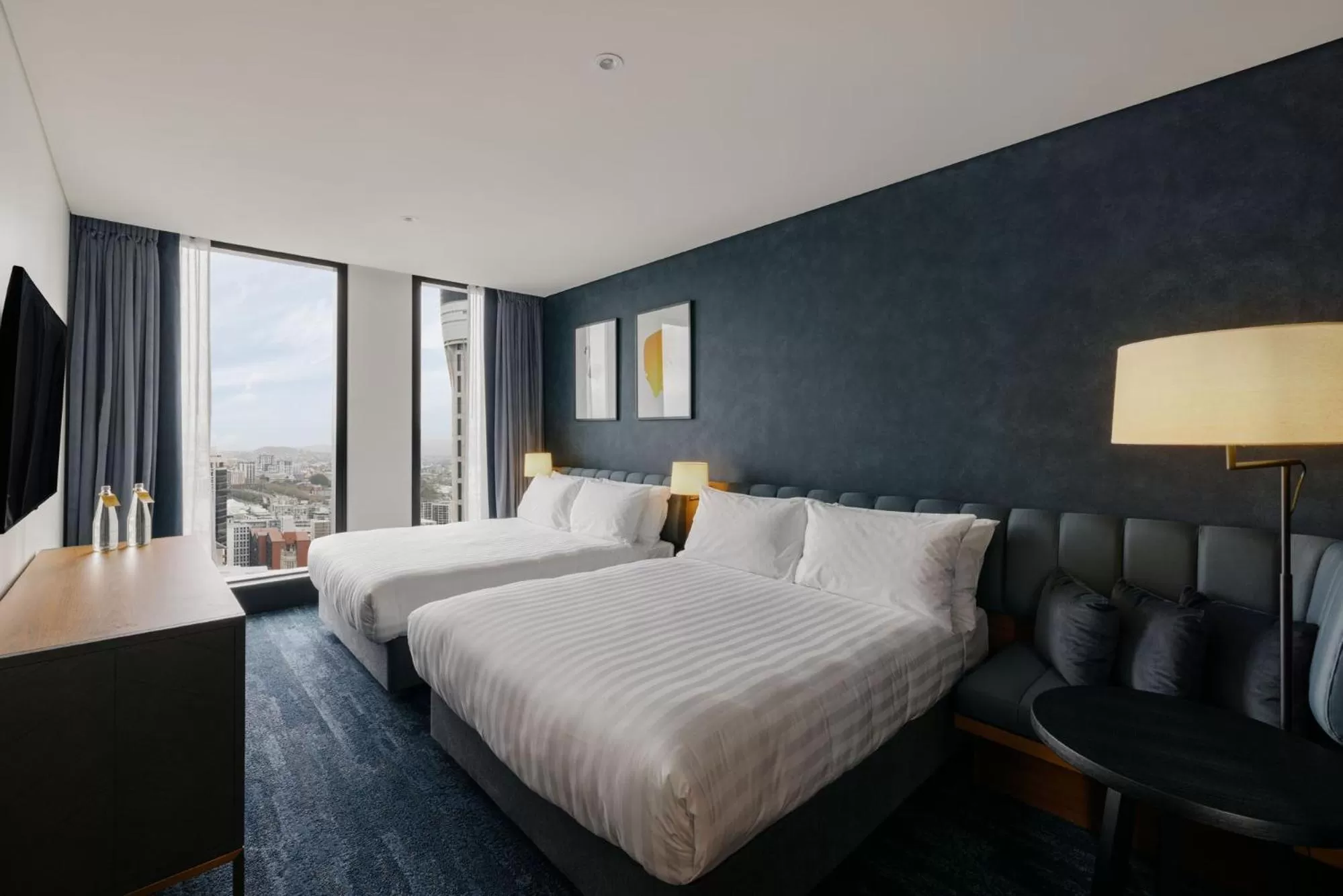 Standard Queen Room with Two Queen Beds in voco Auckland City Centre by IHG