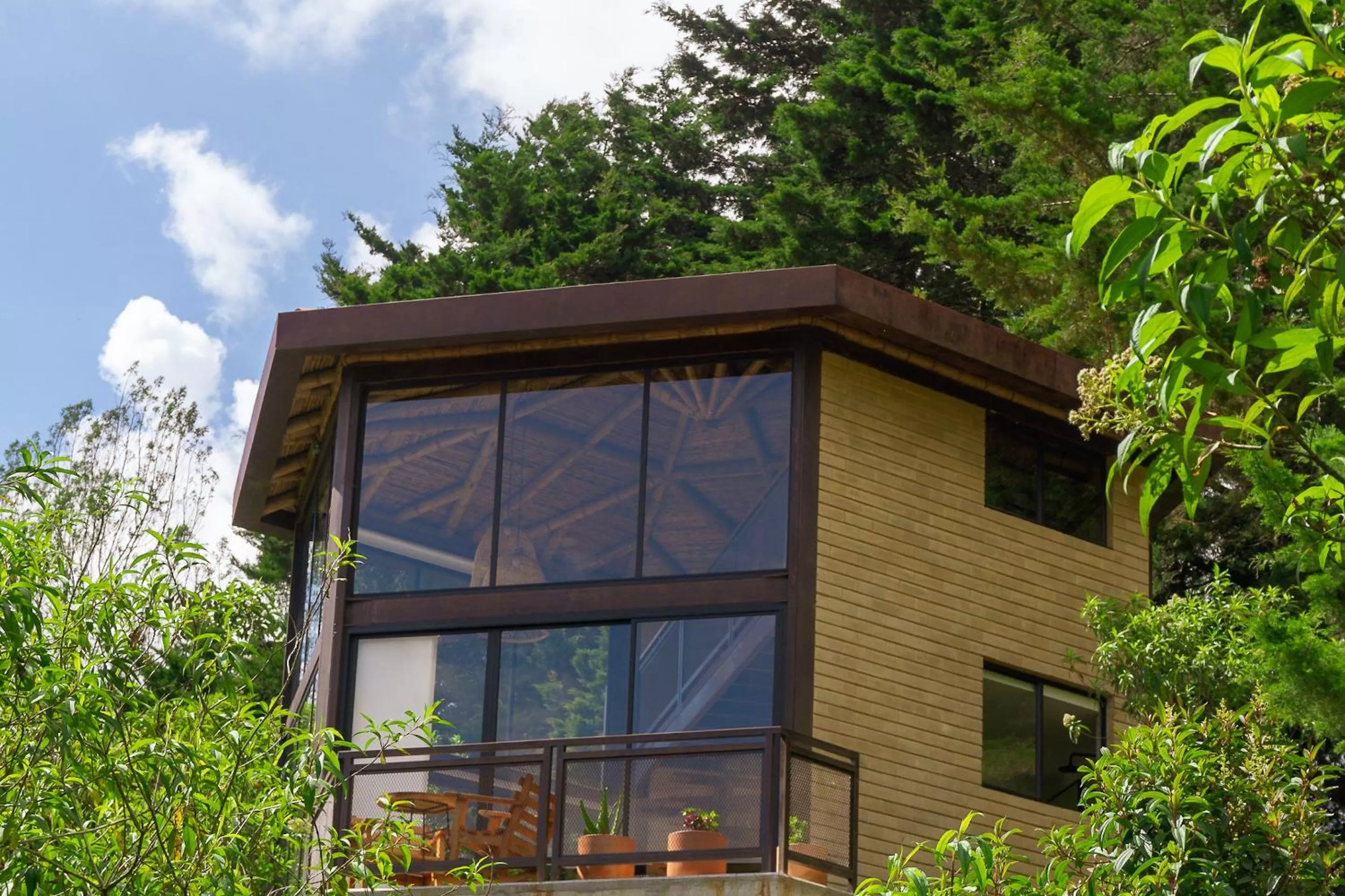 Mountain view in Cannúa Lodge Hotel