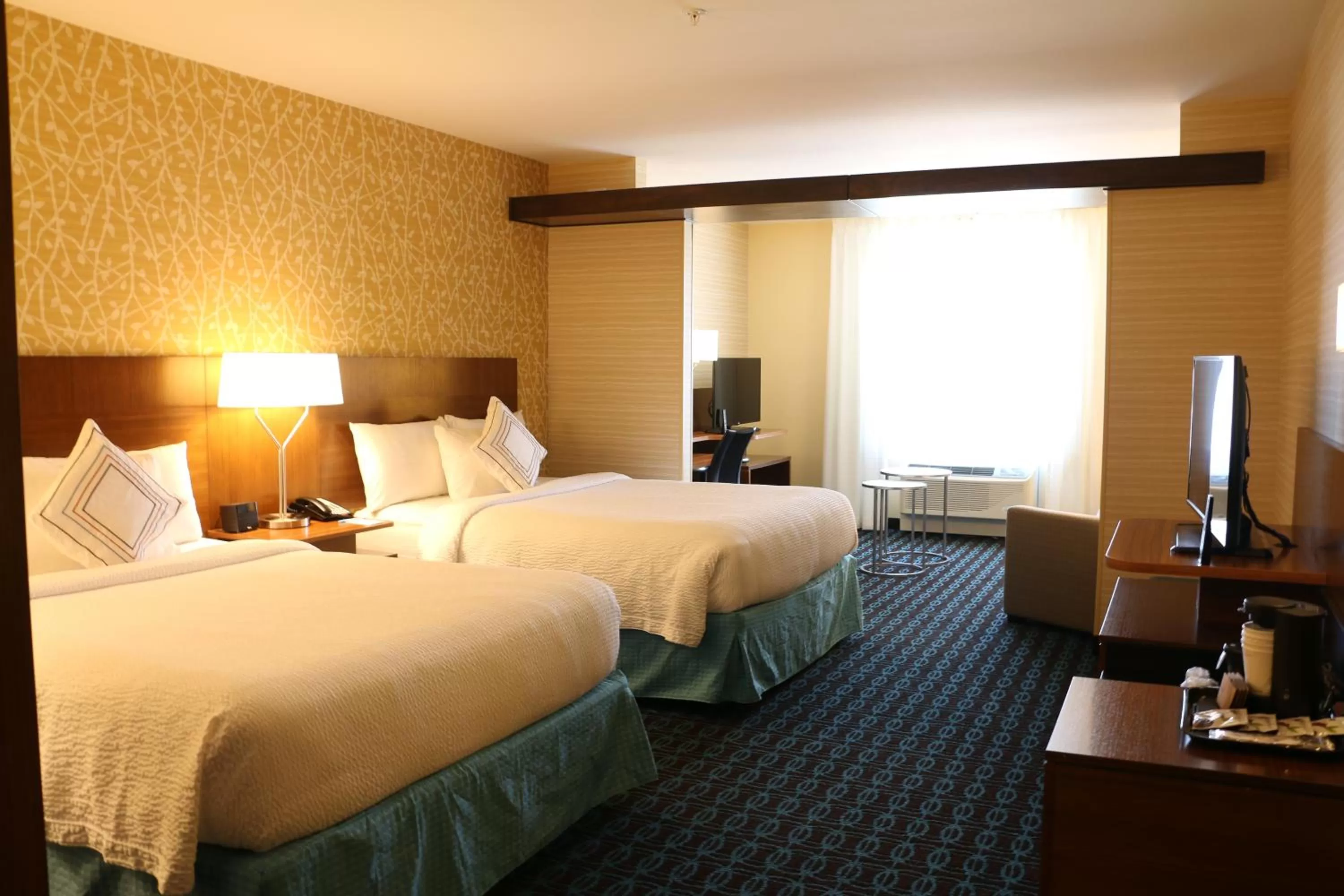 Bedroom, Bed in Fairfield Inn & Suites by Marriott Dallas Plano North