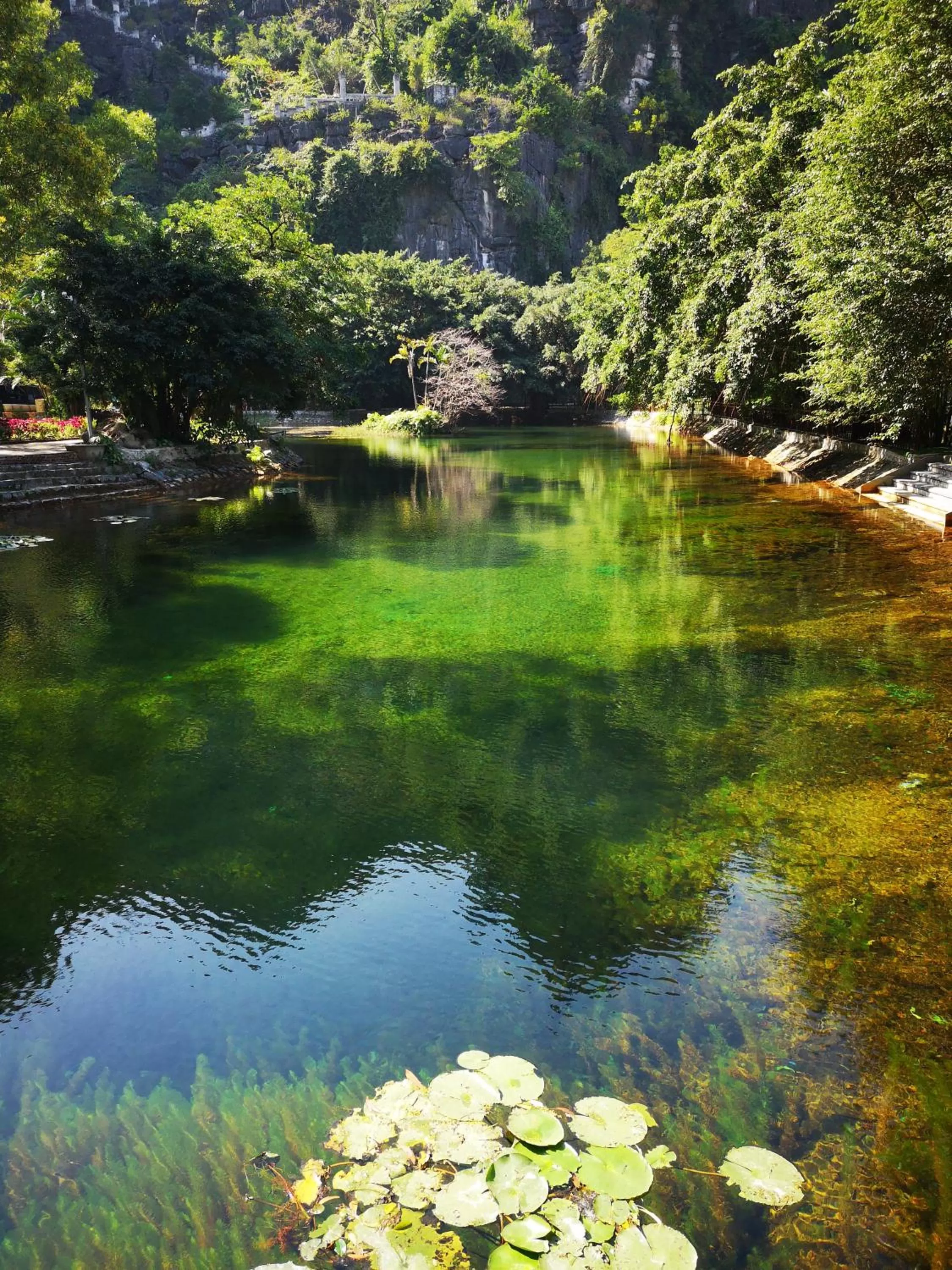 Natural landscape in Mua Caves Ecolodge (Hang Mua)