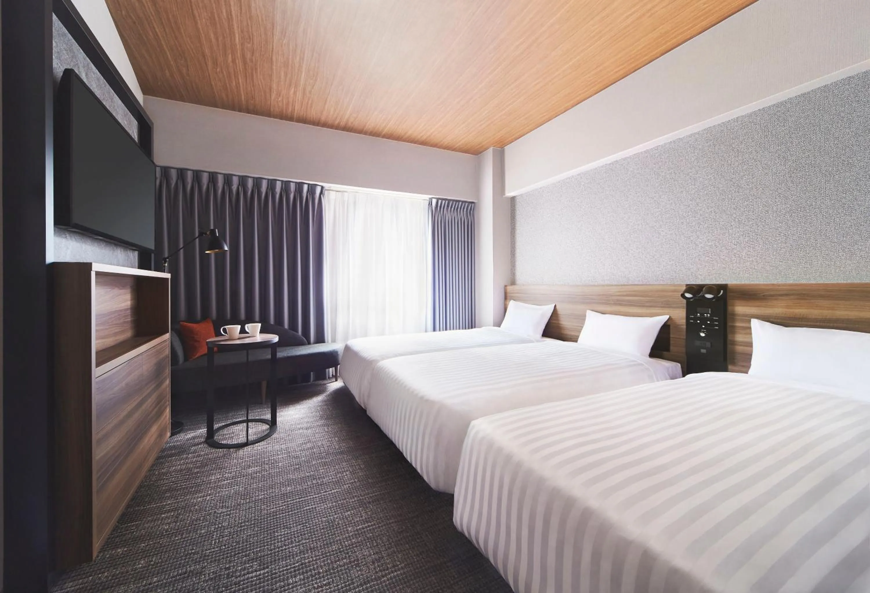 Bed in Rihga Nakanoshima Inn