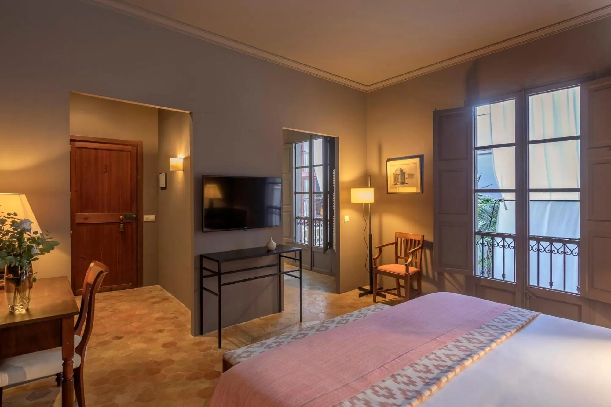 Bedroom, Bed in Can Cera Hotel