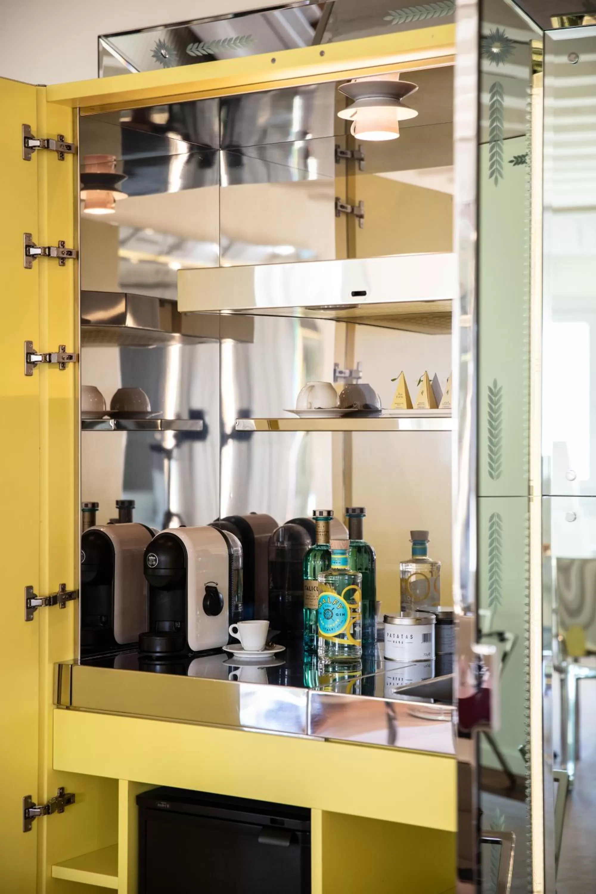 oven in Hotel Palazzina Grassi