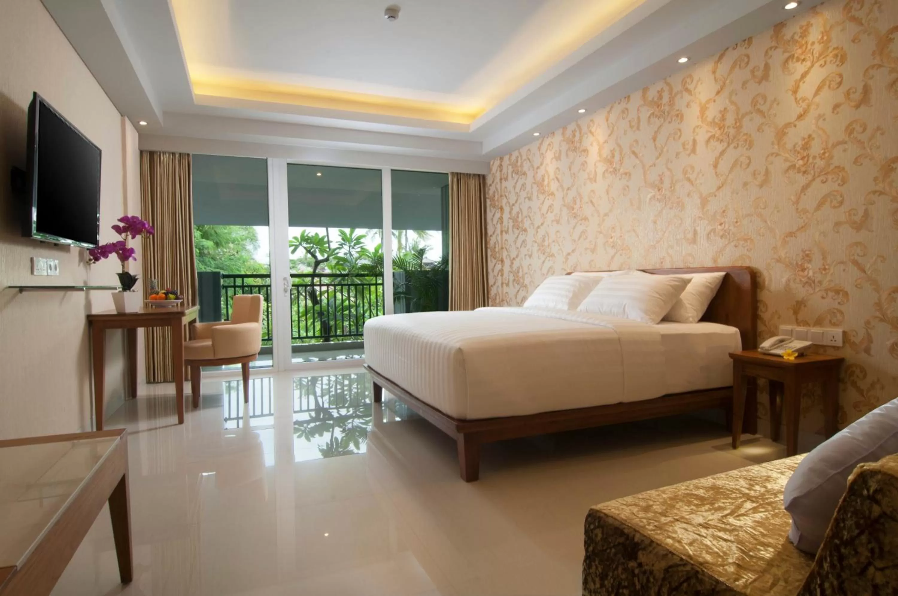 Bedroom, Bed in Sulis Beach Hotel & Spa