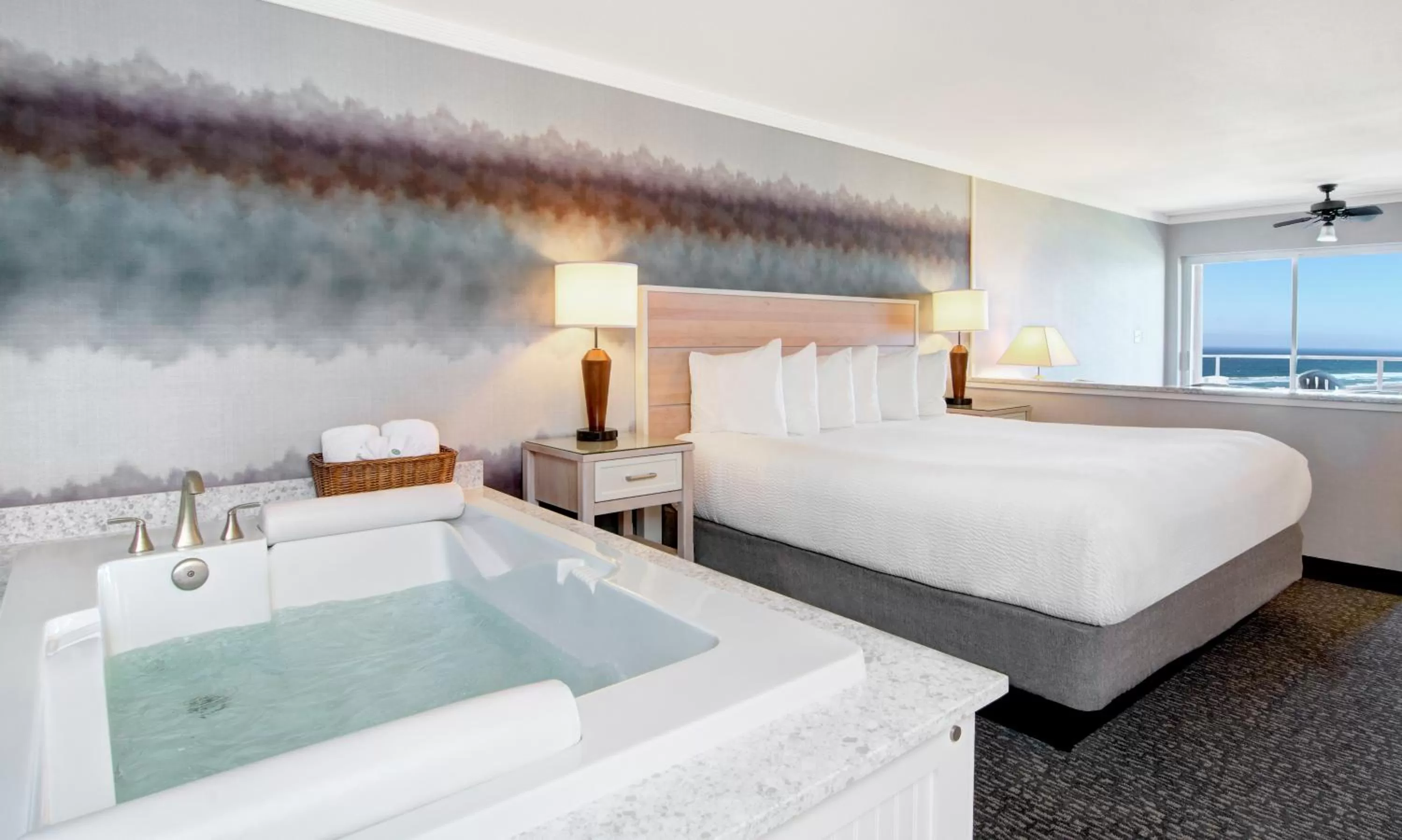 Bed in Hallmark Resort - Newport