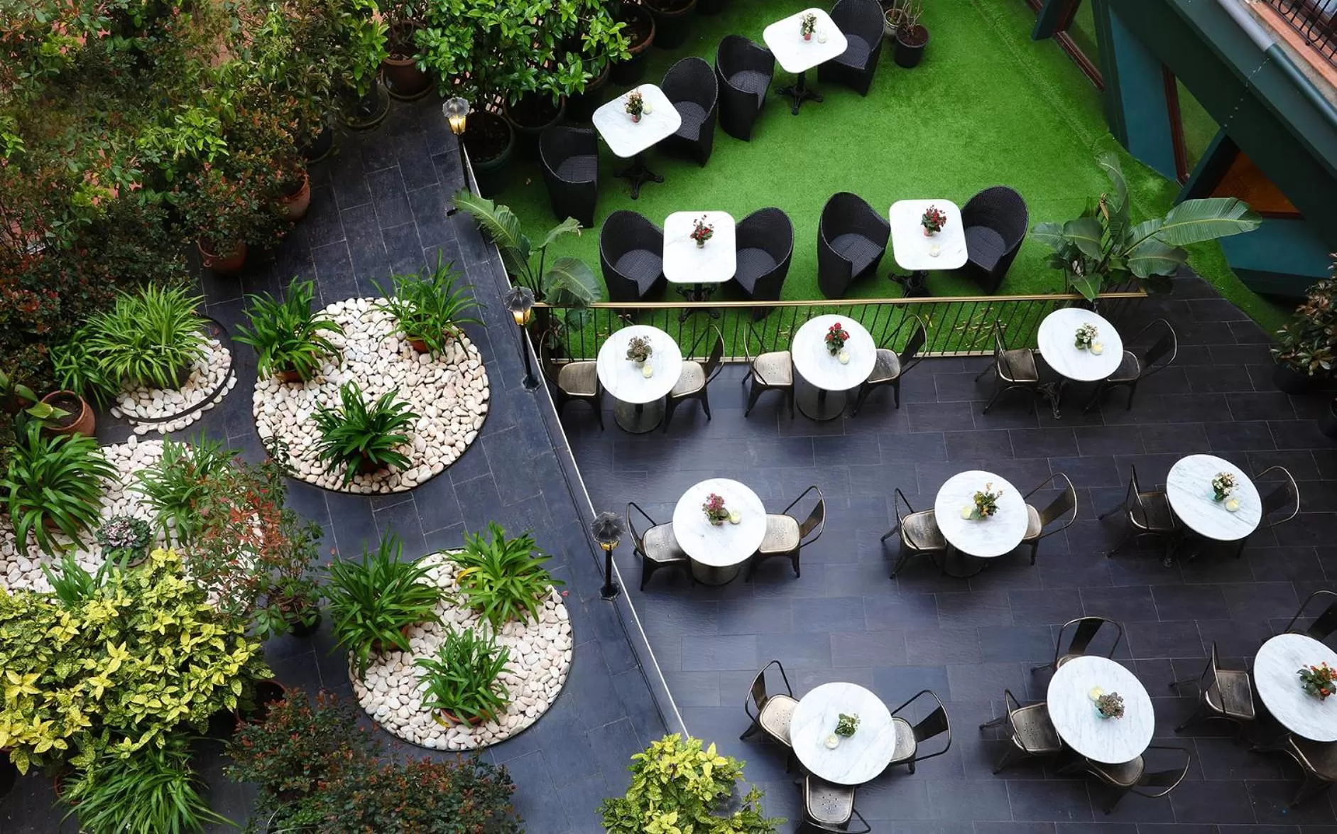 Decorative detail in Hotel Continental Barcelona