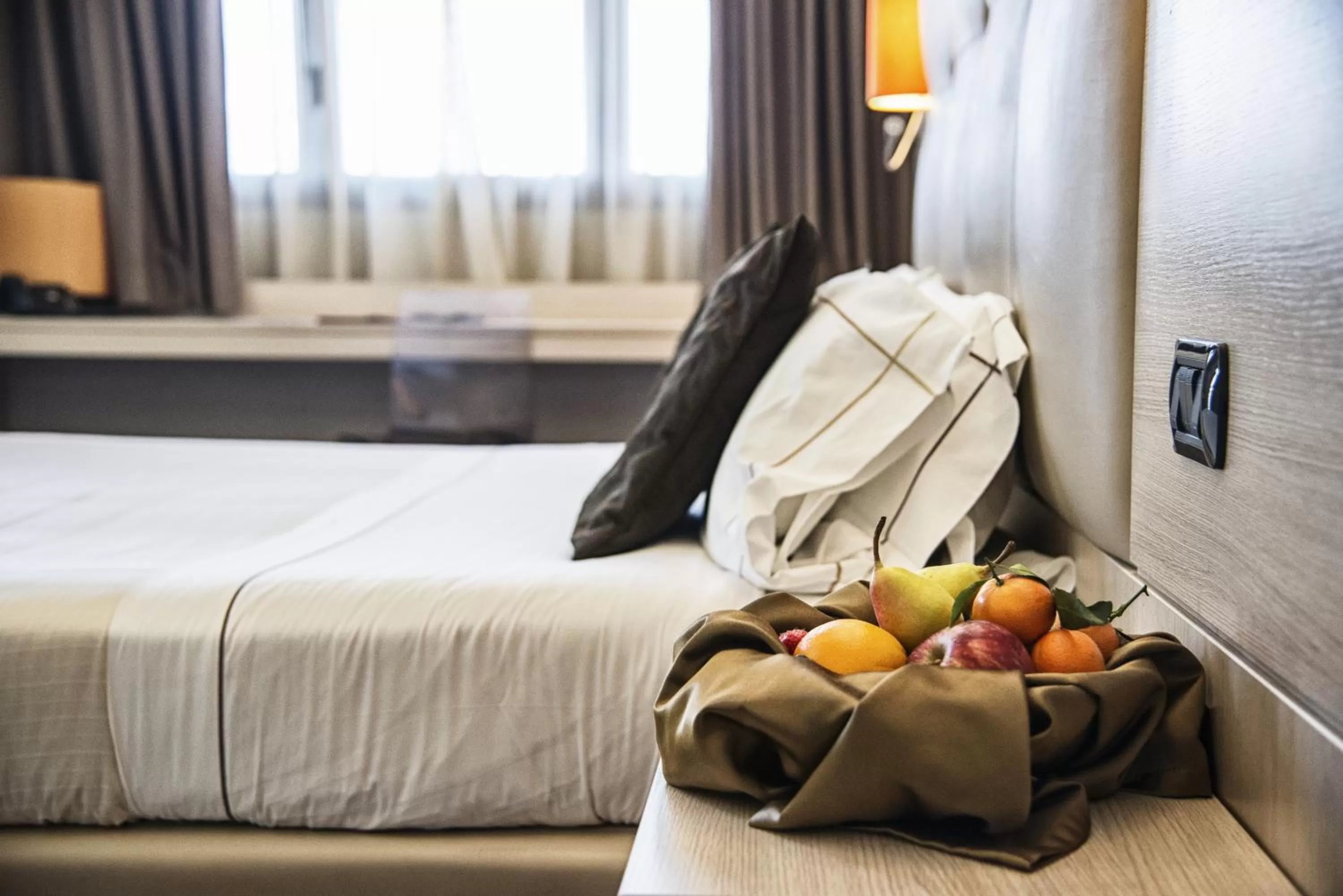 Decorative detail, Bed in Acca Palace AA Hotels