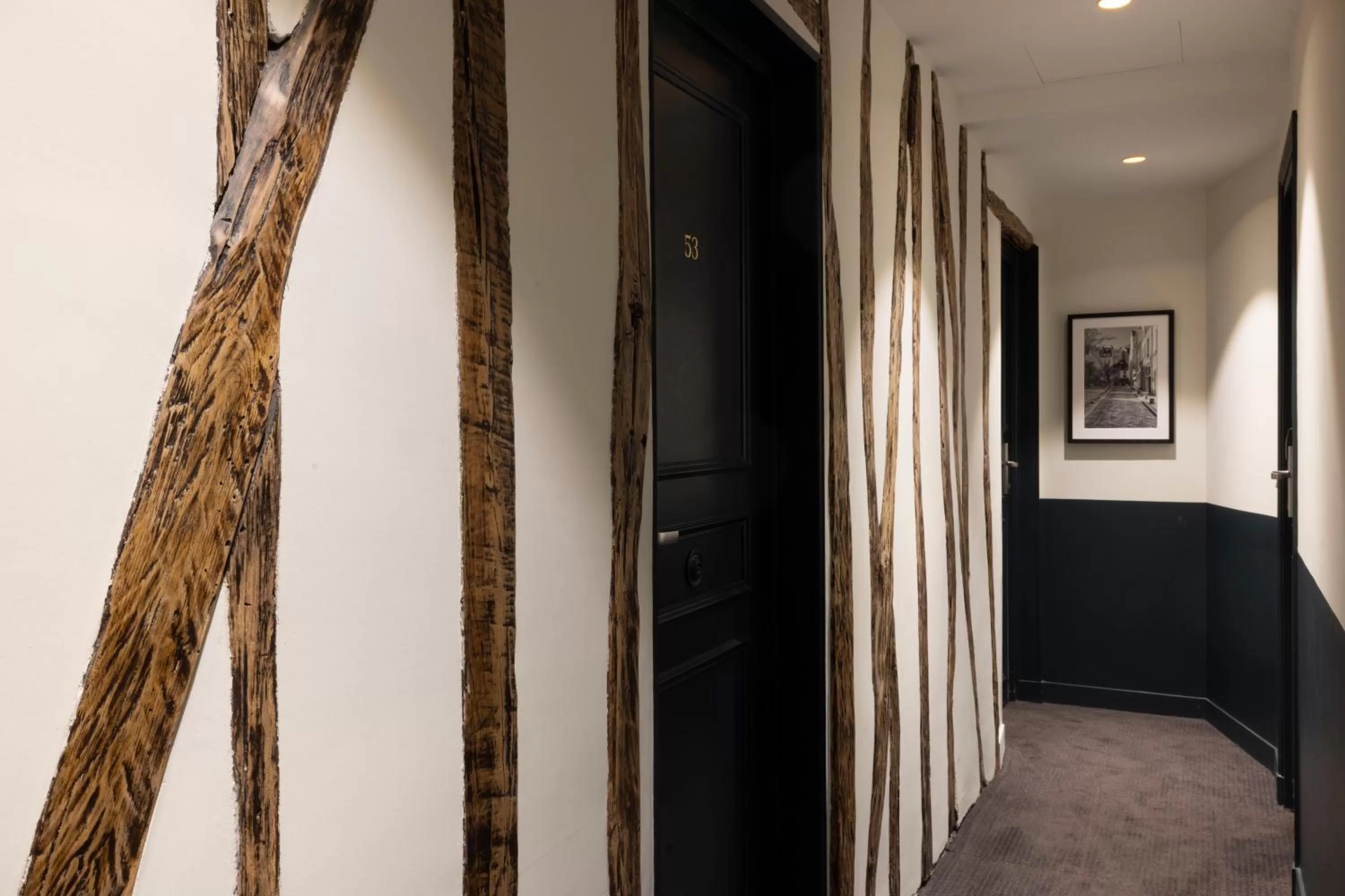 Facade/entrance in Hotel Abbatial Saint Germain