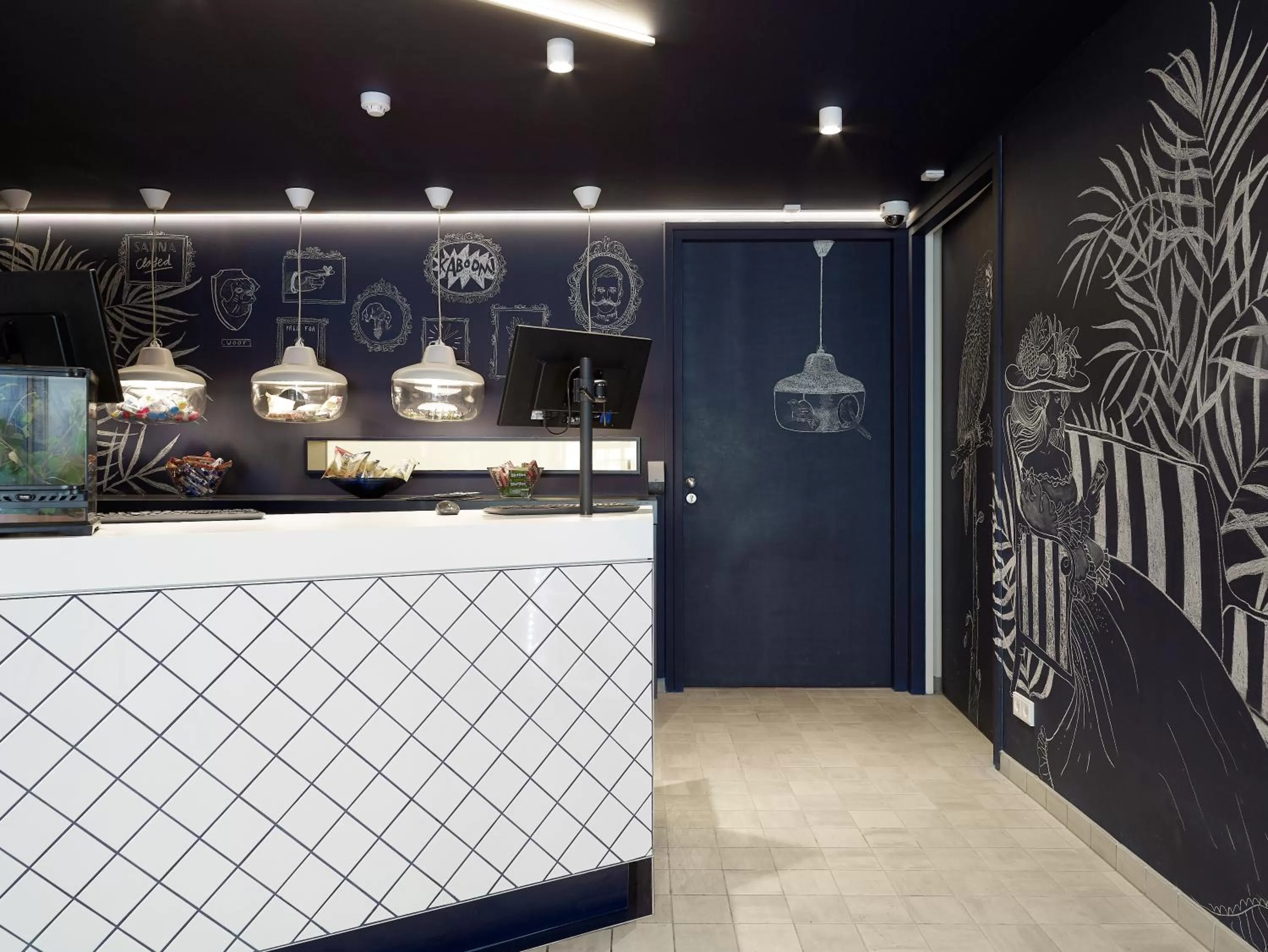 Lobby or reception in Kaboom Maastricht