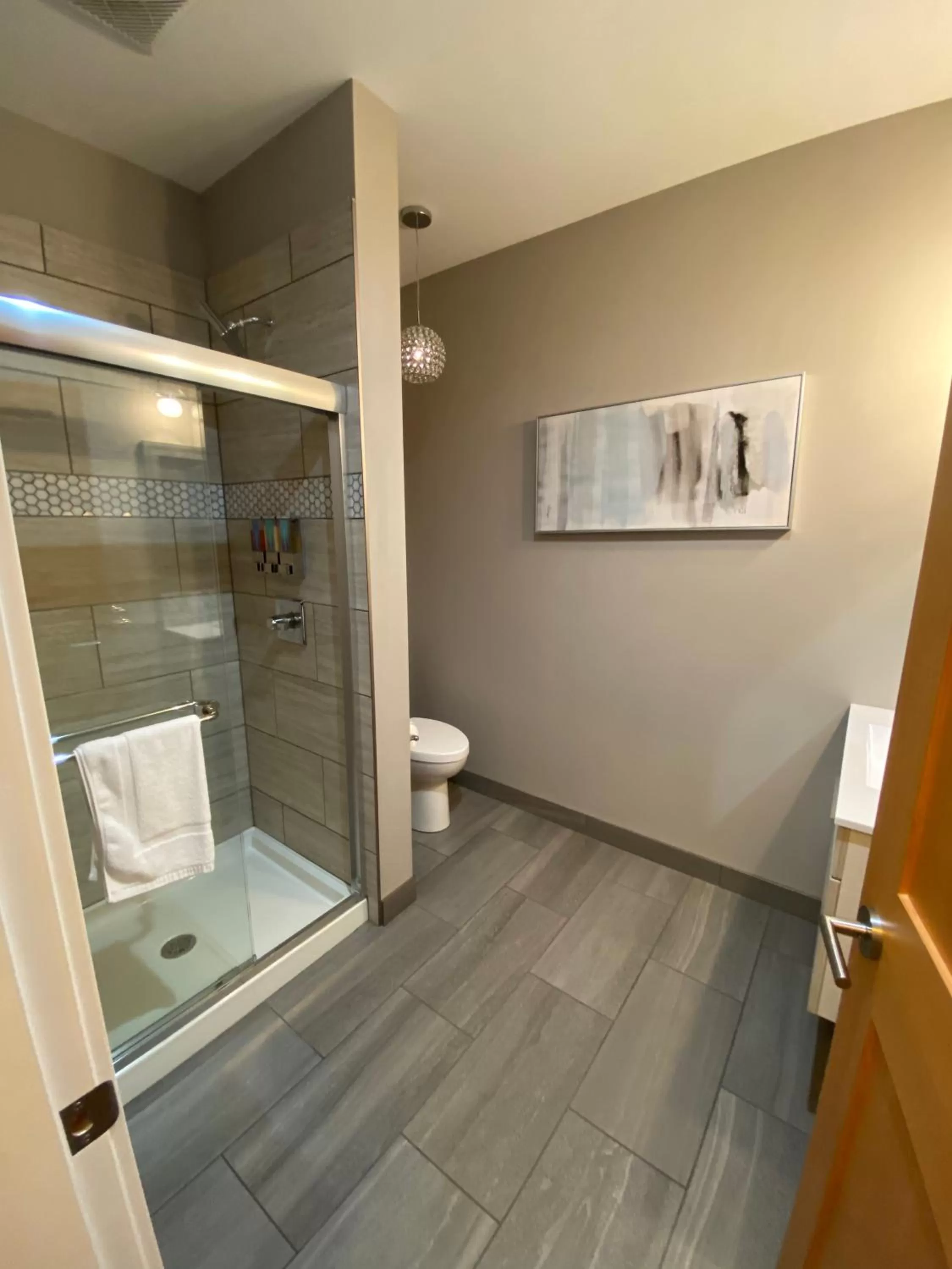 Bathroom in Beyond Bliss Suites & Spa