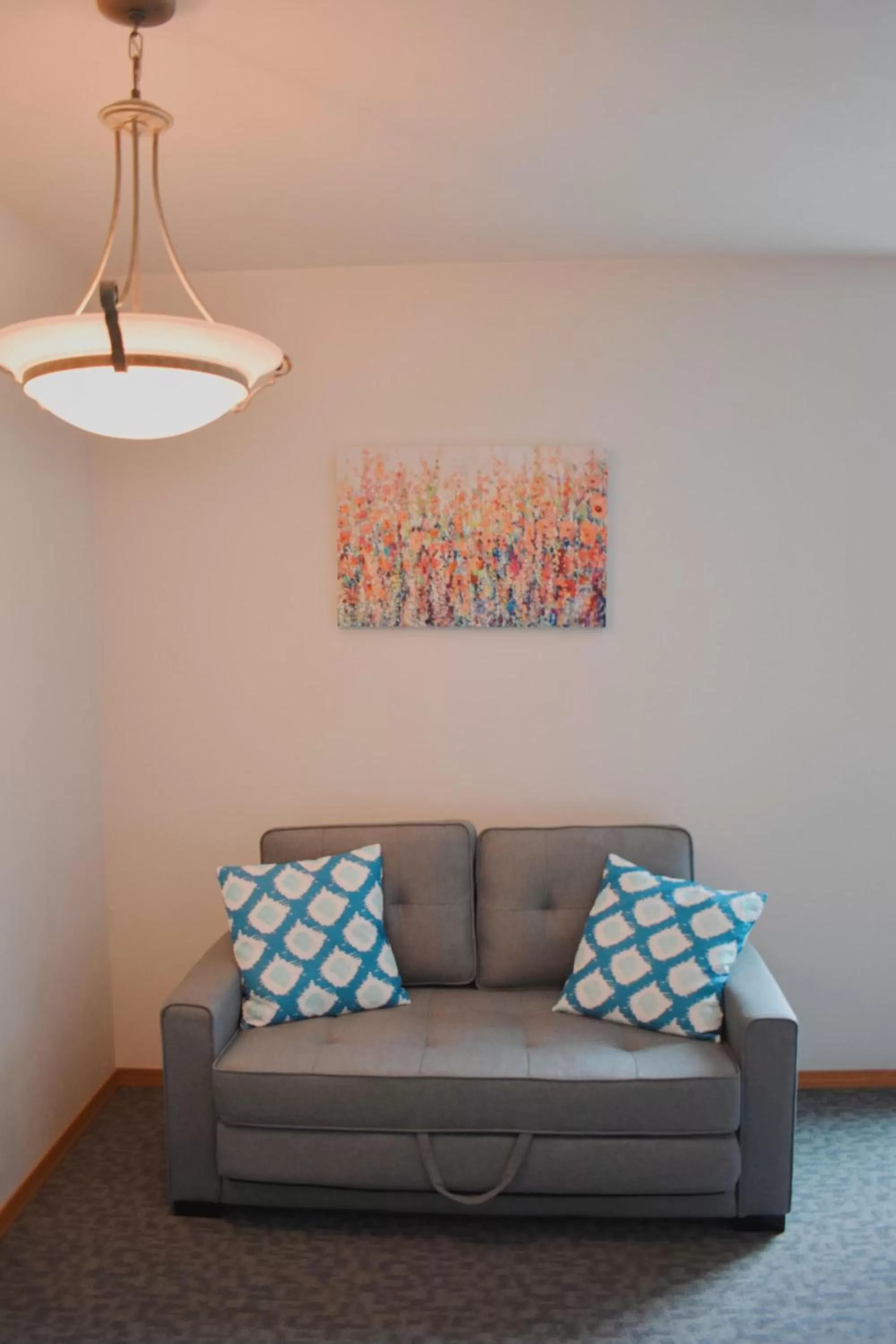 Seating Area in Innlet Motel