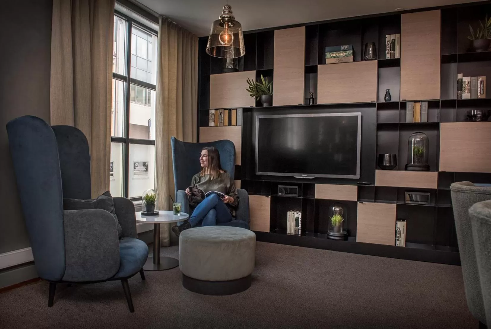 Lounge or bar in Home Hotel Atlantic