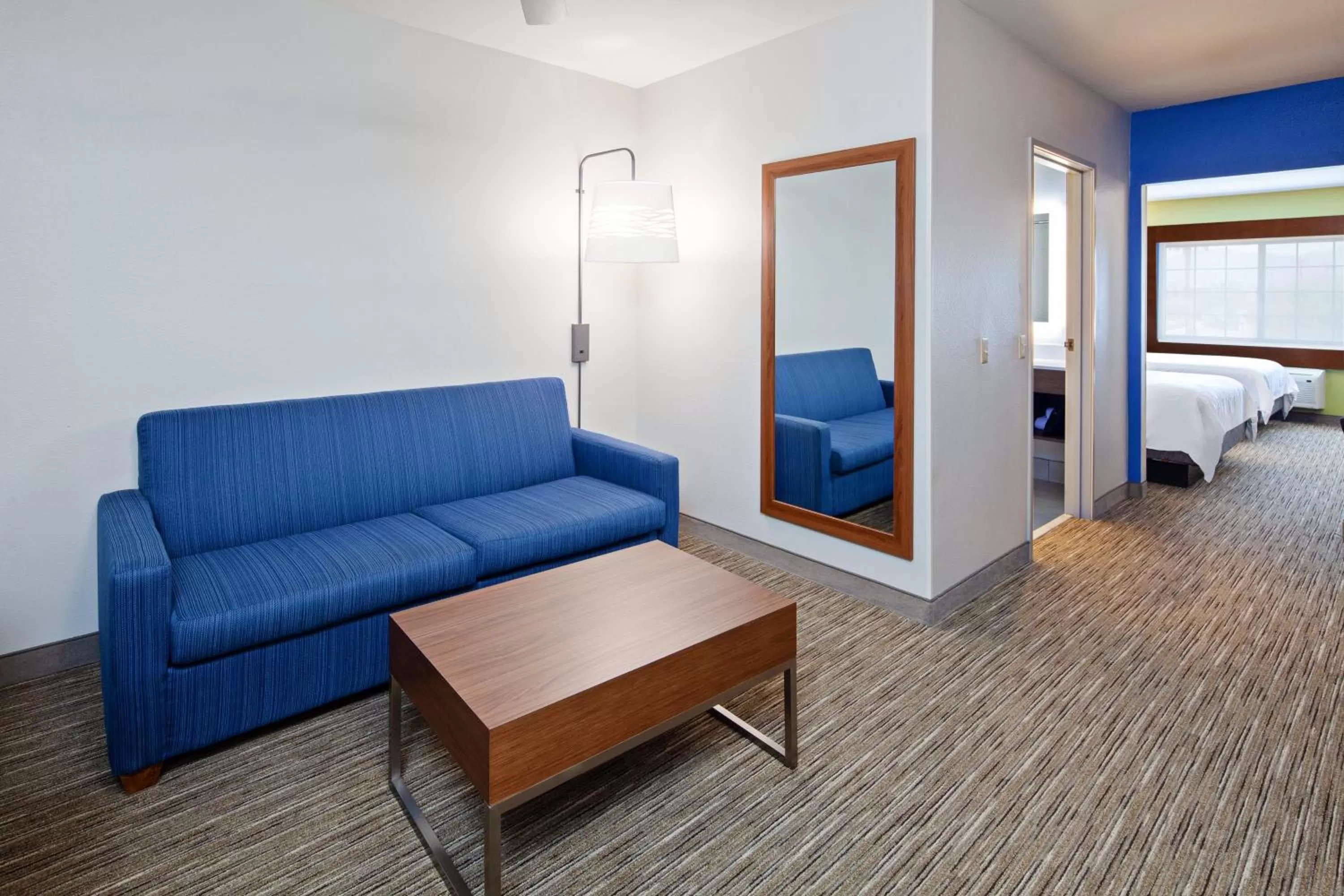 Photo of the whole room, Bed in Holiday Inn Express & Suites Rancho Mirage - Palm Spgs Area by IHG